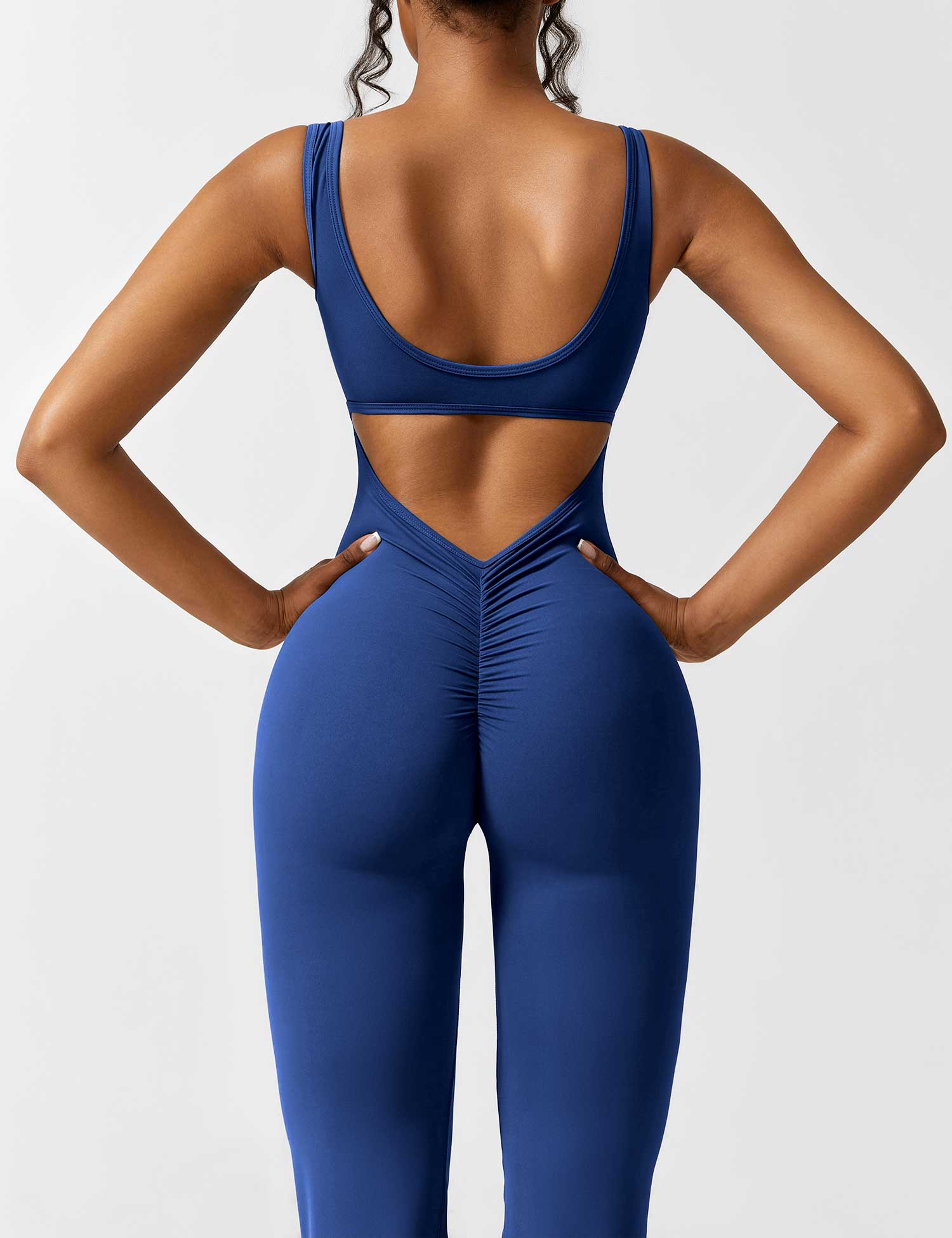 Lyne London™ | V-Back Flared Jumpsuit