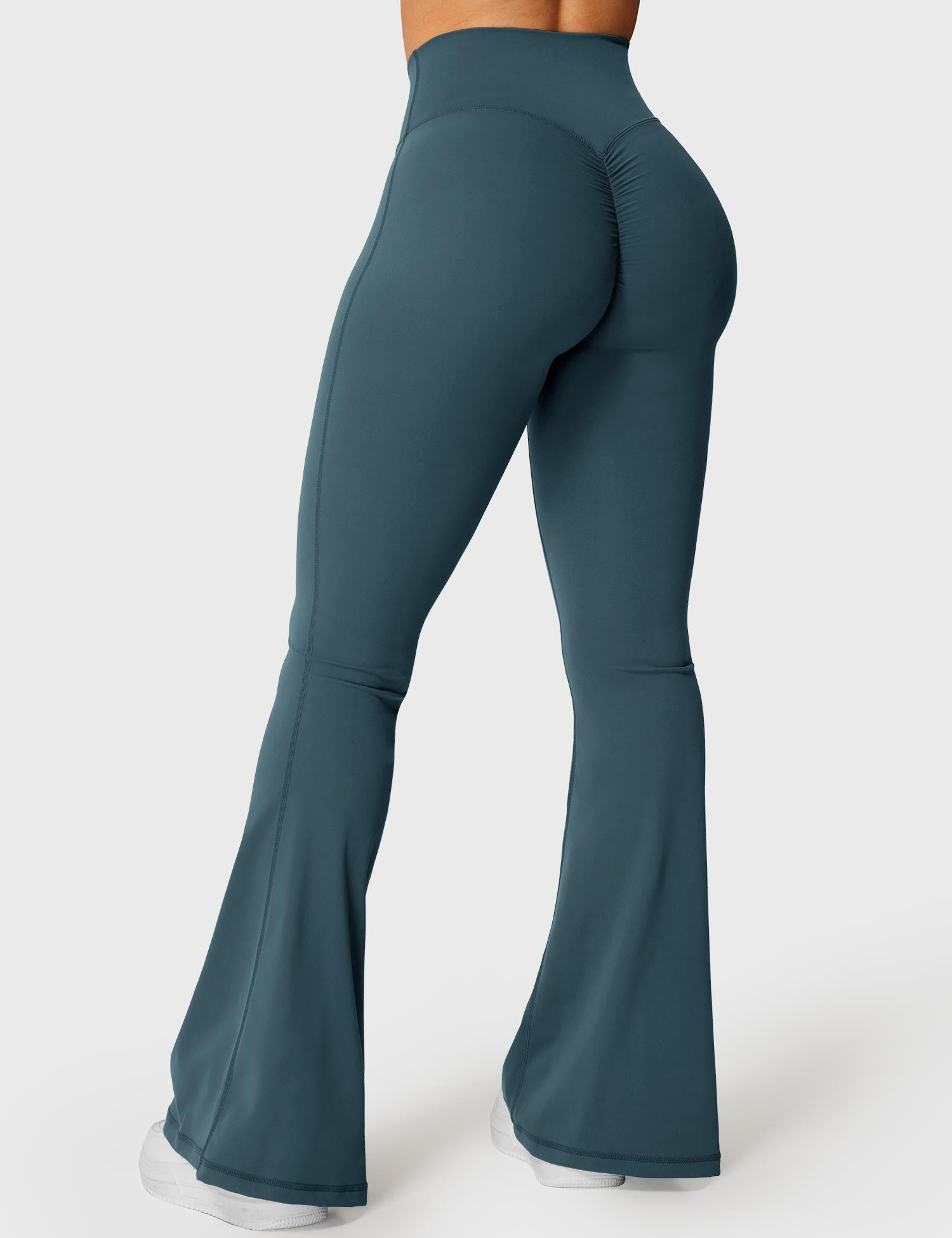 Lyne London™ | V-waistband Flare Leggings