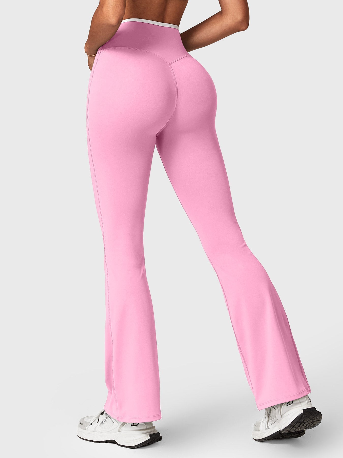 Lyne London™ | Contrast Trim Flare Leggings