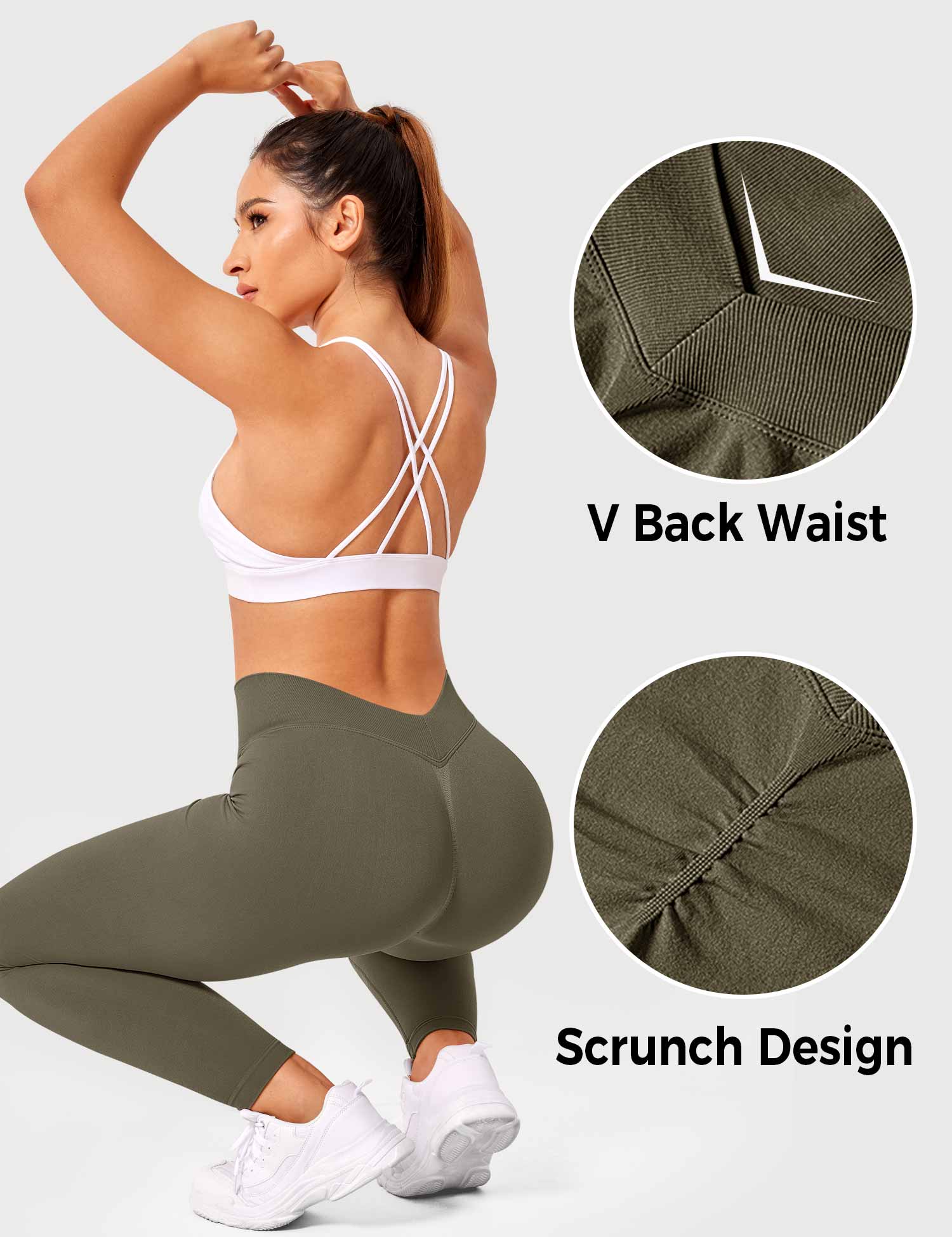 Lyne London™ | V-back Leggings
