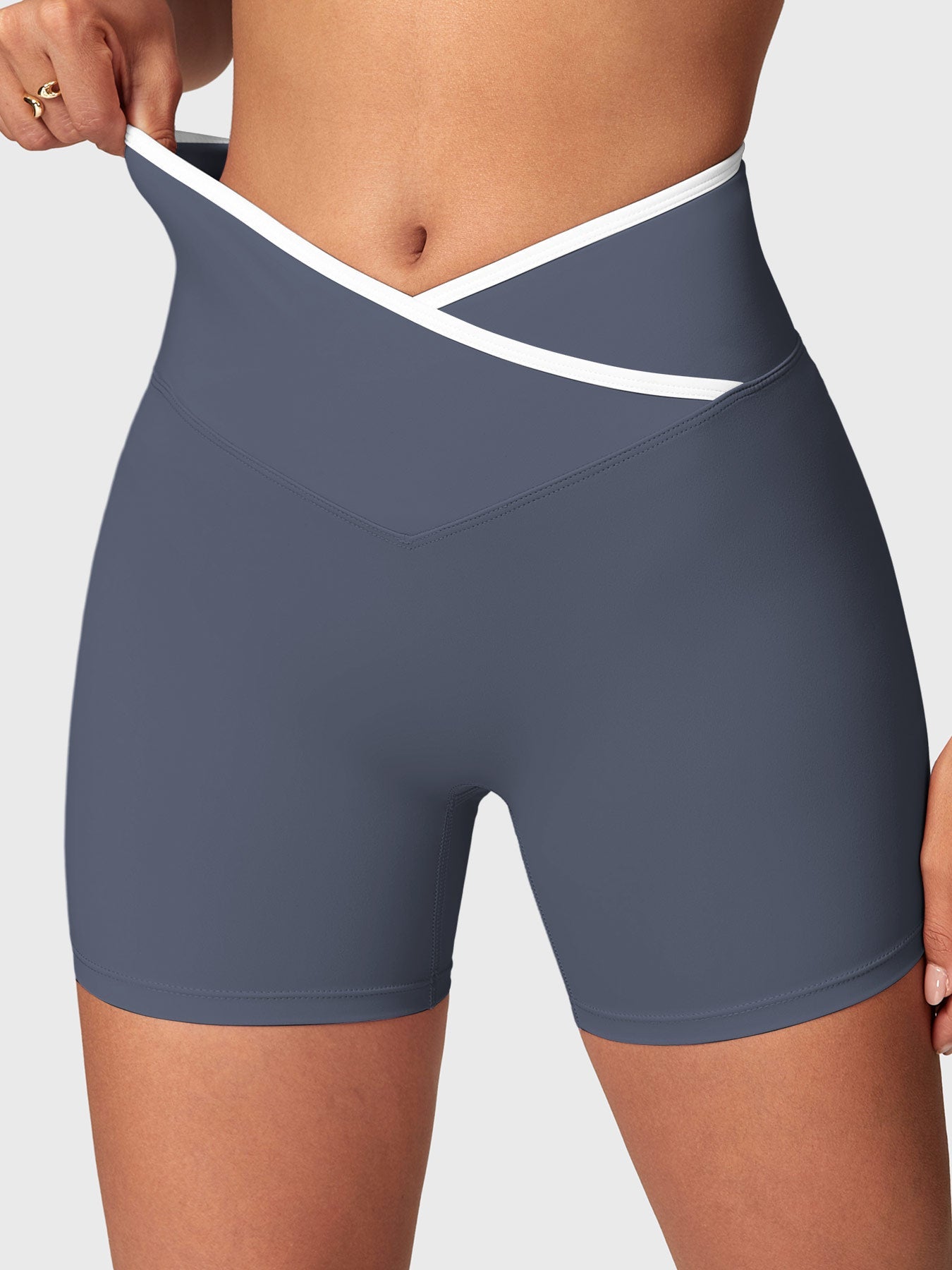 Lyne London™ | Contrast Trim Shorts Sports Set