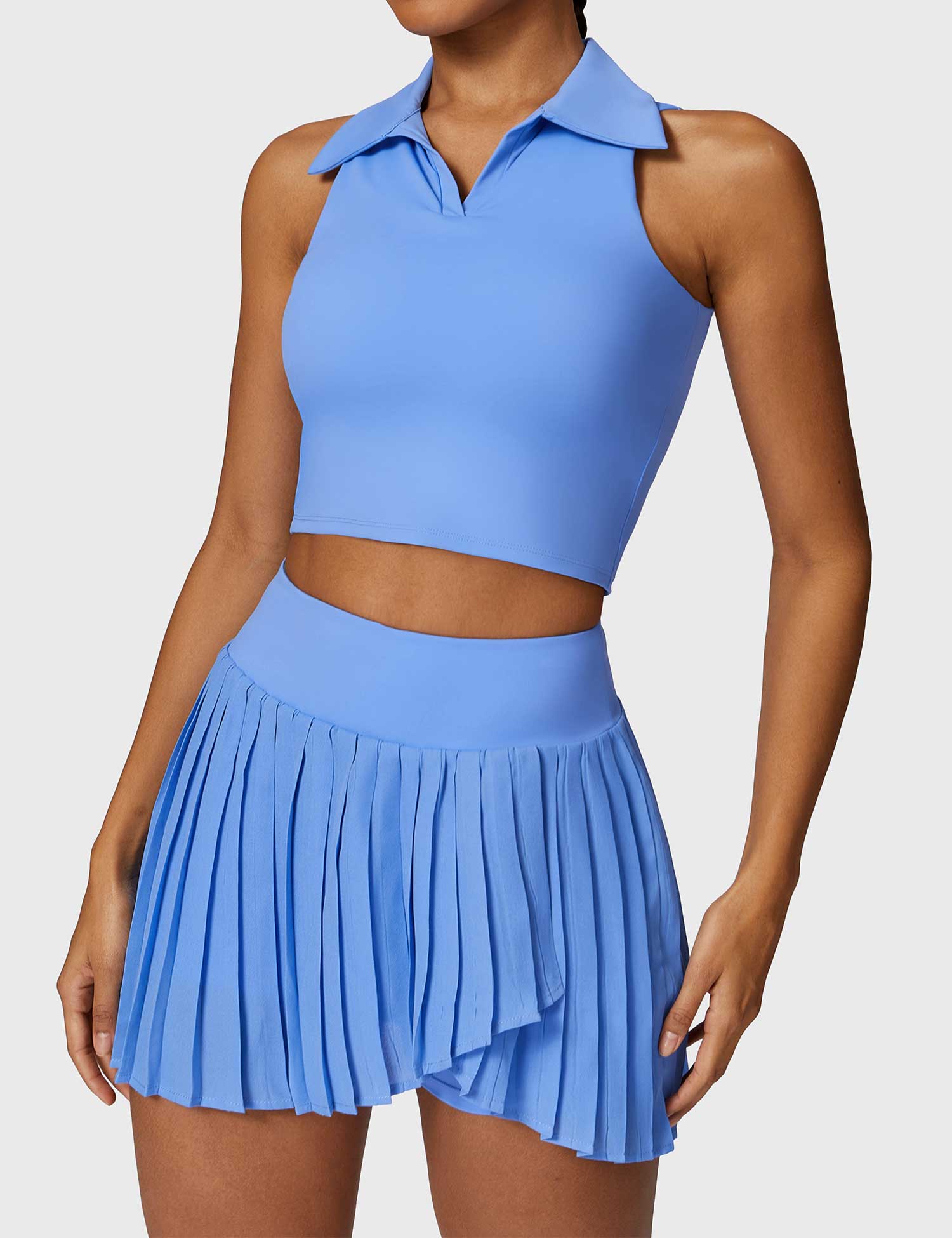 Lyne London™ | Crop Top Tennis Skirt Set