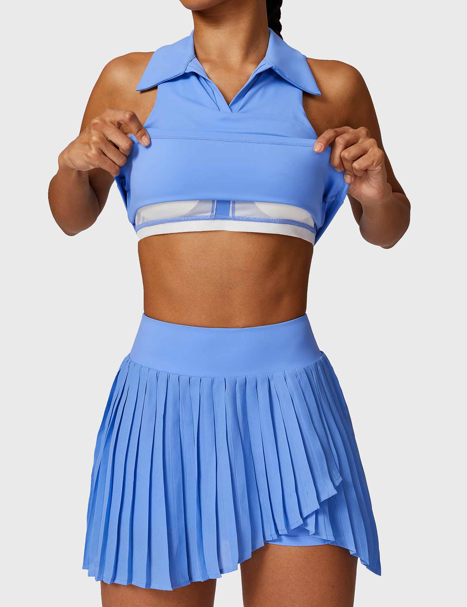 Lyne London™ | Crop Top Tennis Skirt Set