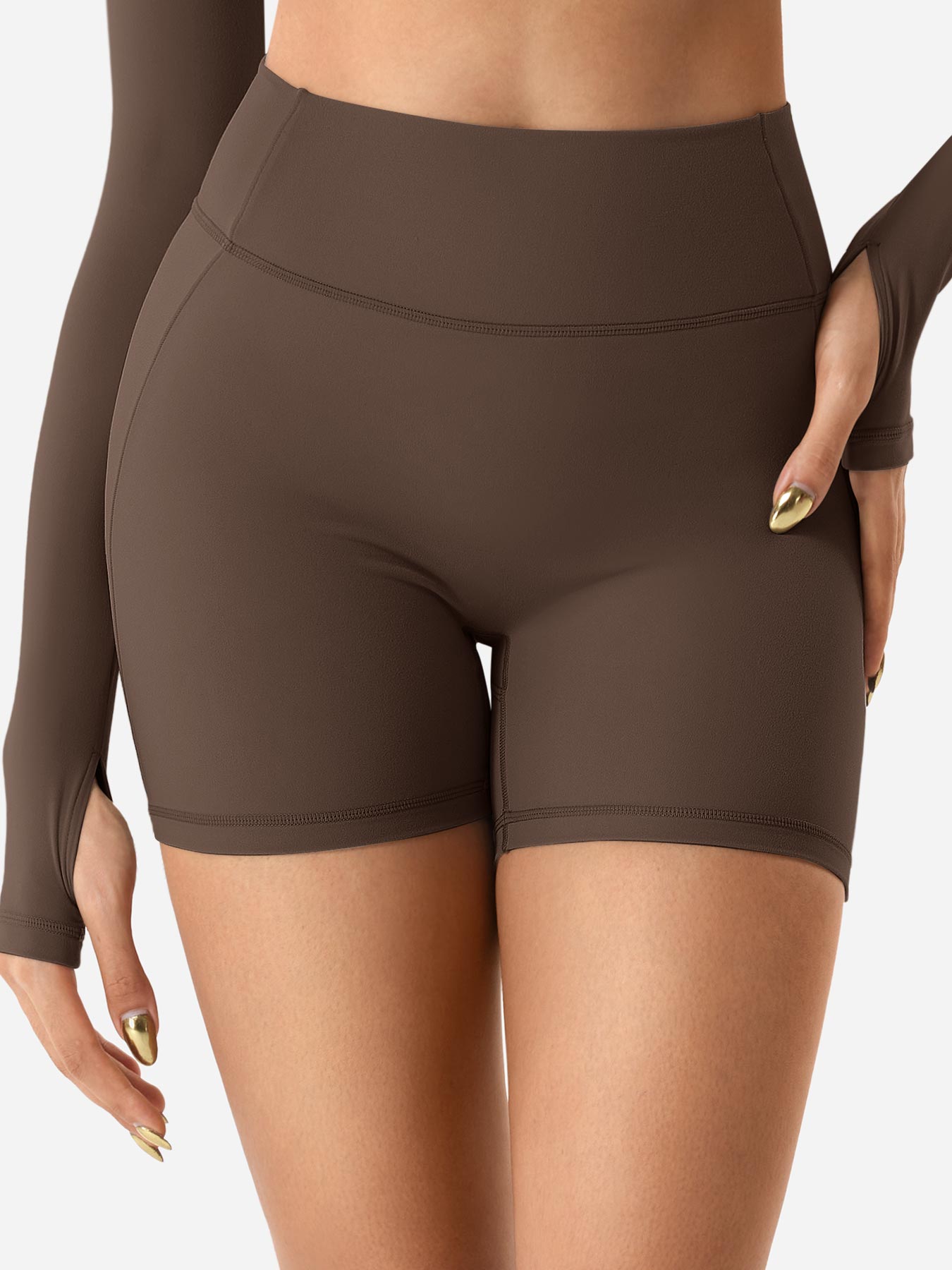 Lyne London™ | Half Zip Crop Top Short Set