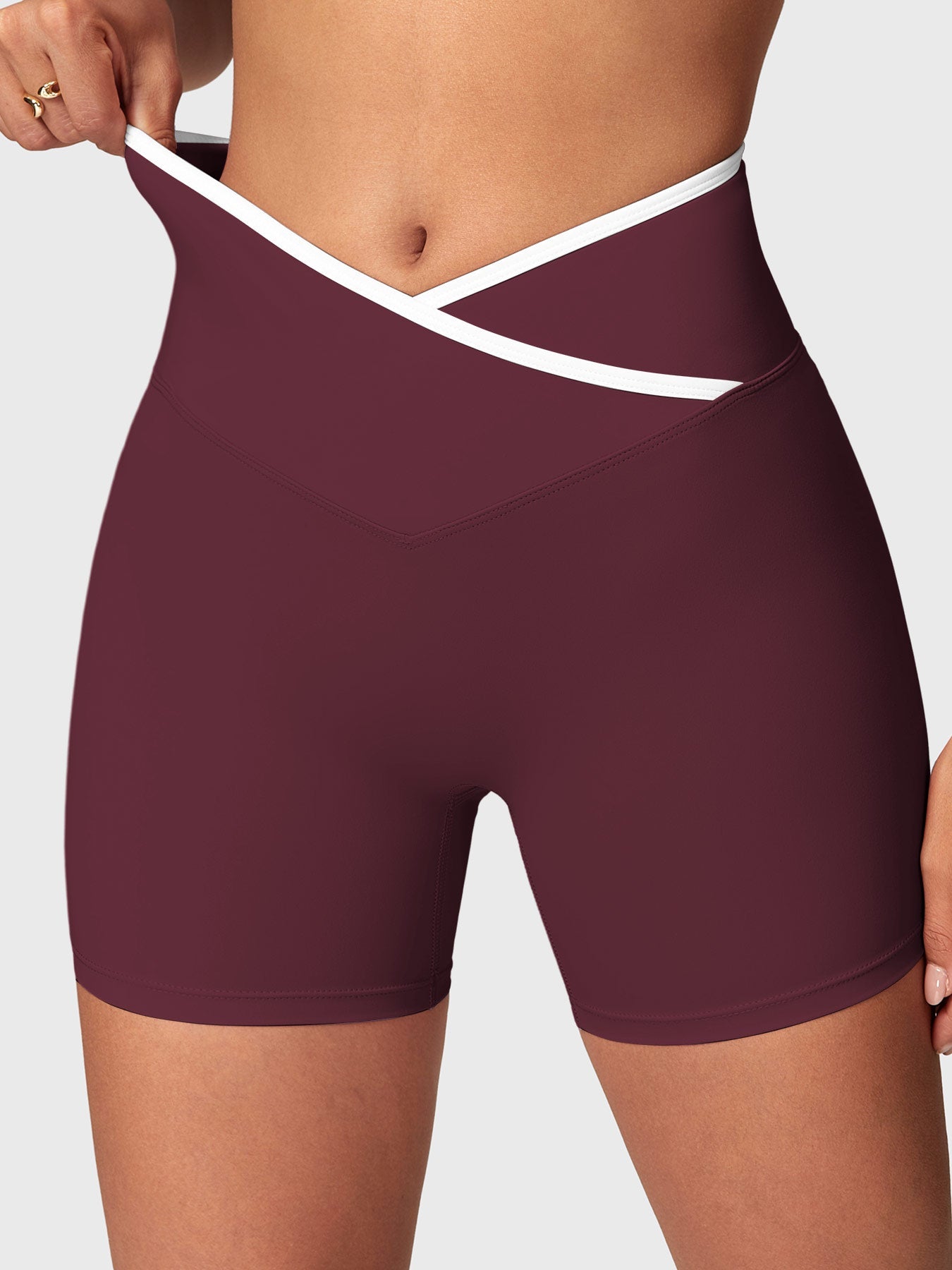 Lyne London™ | Contrast Trim Shorts Sports Set