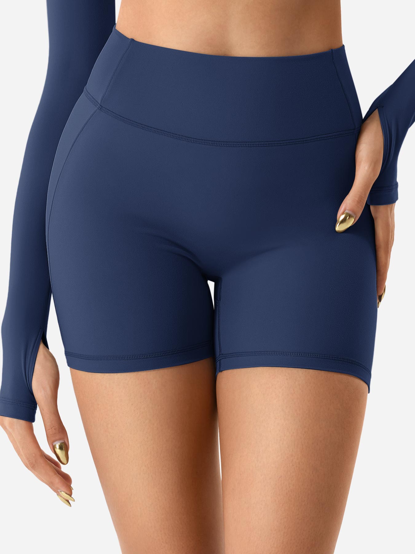 Lyne London™ | Half Zip Crop Top Short Set