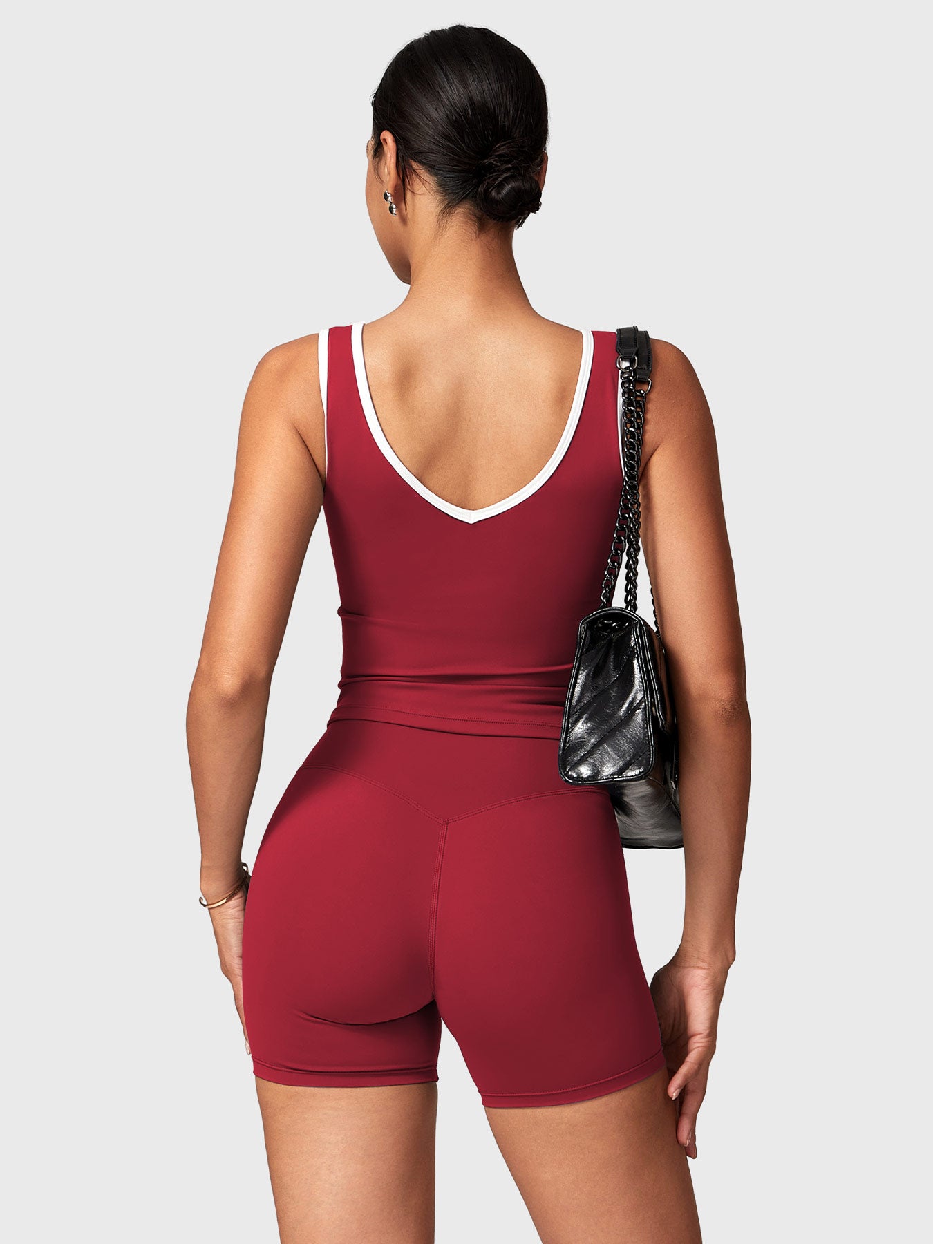 Lyne London™ | Contrast Trim Shorts Sports Set