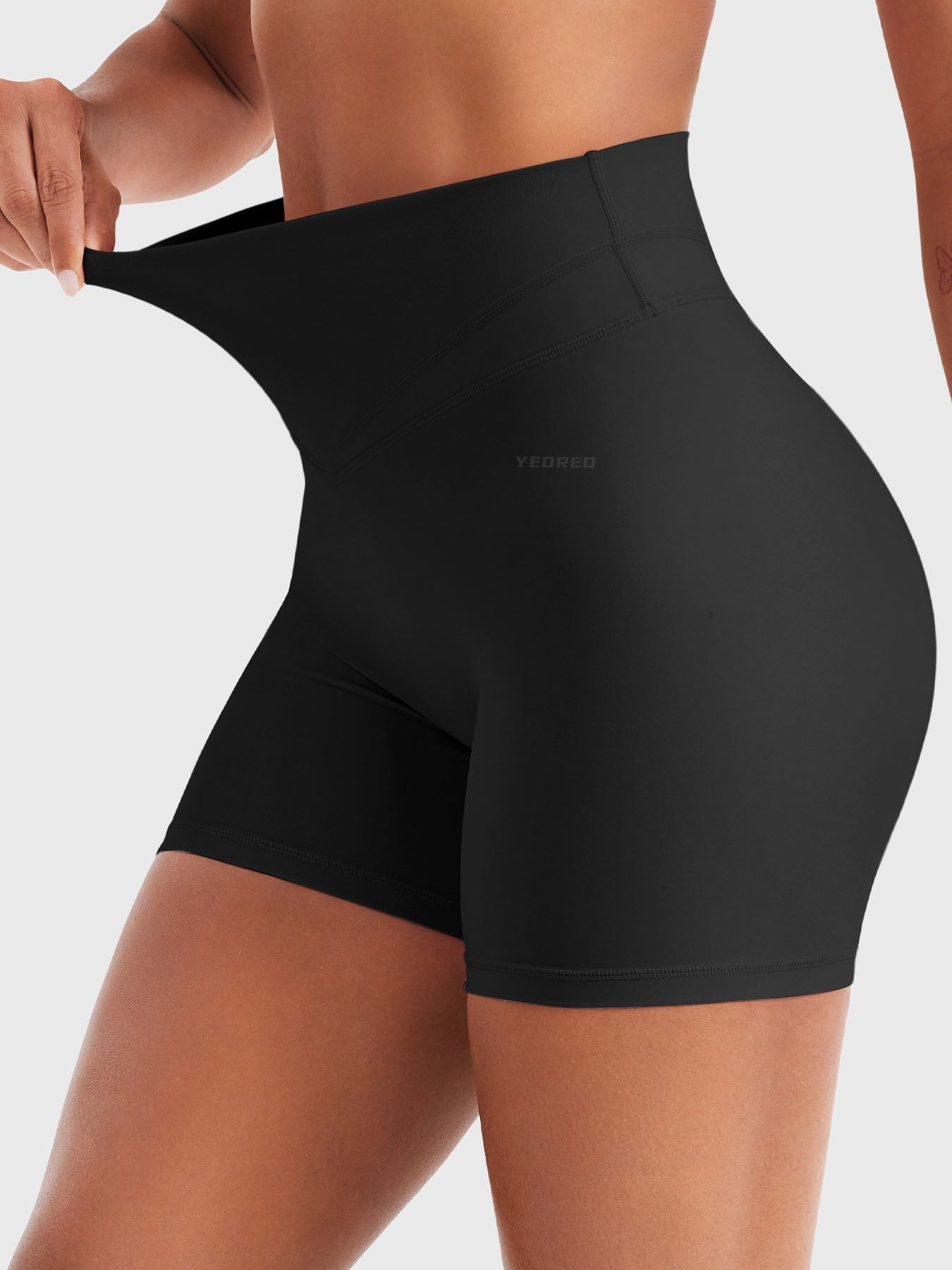 Lyne London™ | High Waisted Workout Shorts