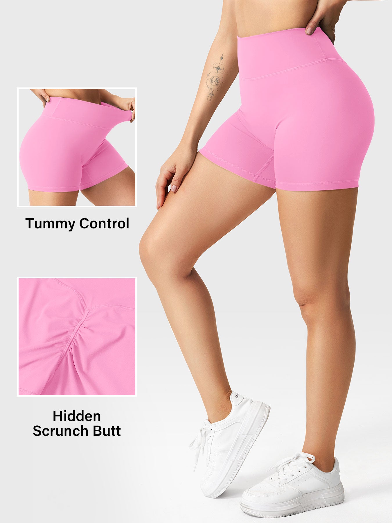 Lyne London™ | 4.5" Scrunch Shorts