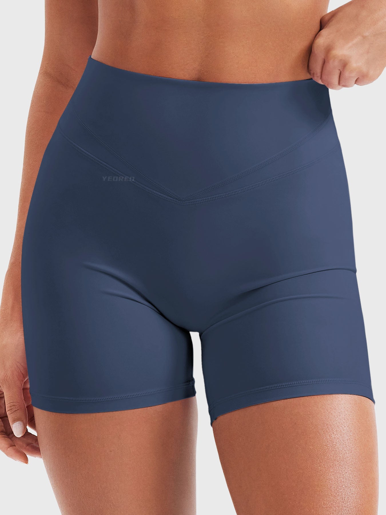 Lyne London™ | High Waisted Workout Shorts