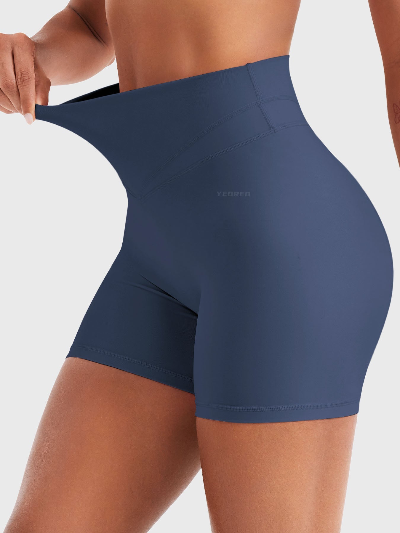 Lyne London™ | High Waisted Workout Shorts