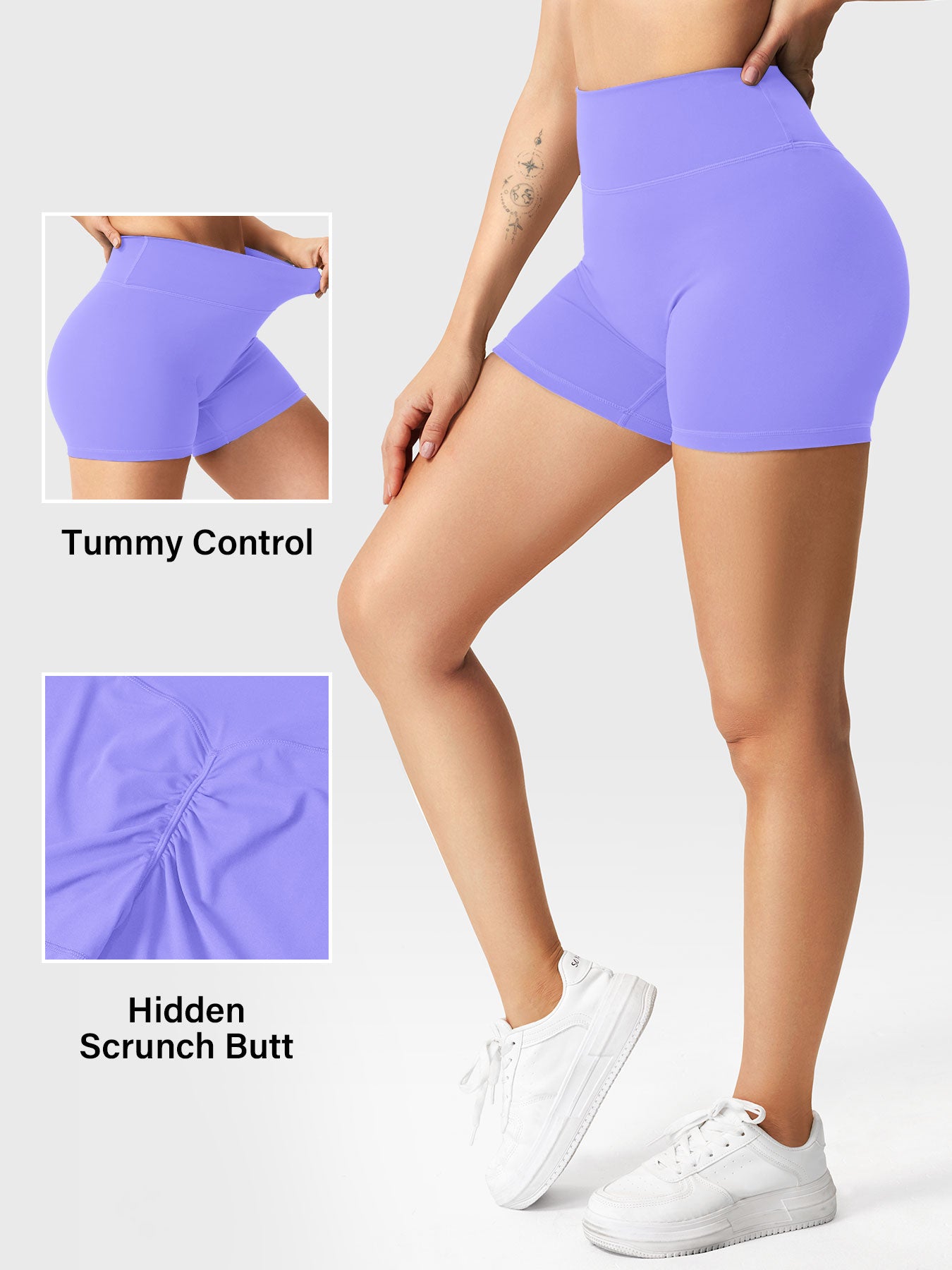 Lyne London™ | 3.6" Scrunch Shorts