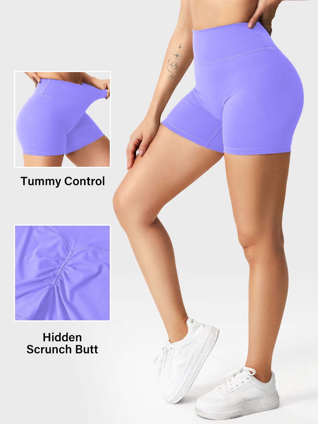 Lyne London™ | 4.5" Scrunch Shorts