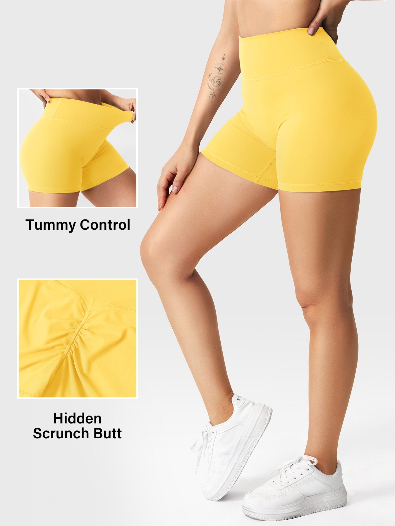 Lyne London™ | 4.5" Scrunch Shorts