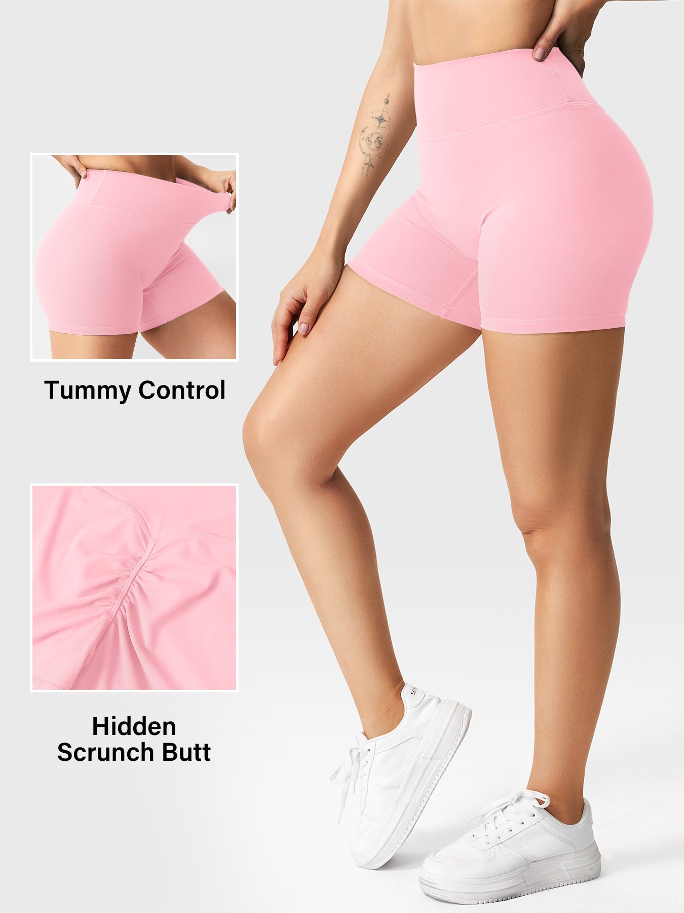 Lyne London™ | 4.5" Scrunch Shorts