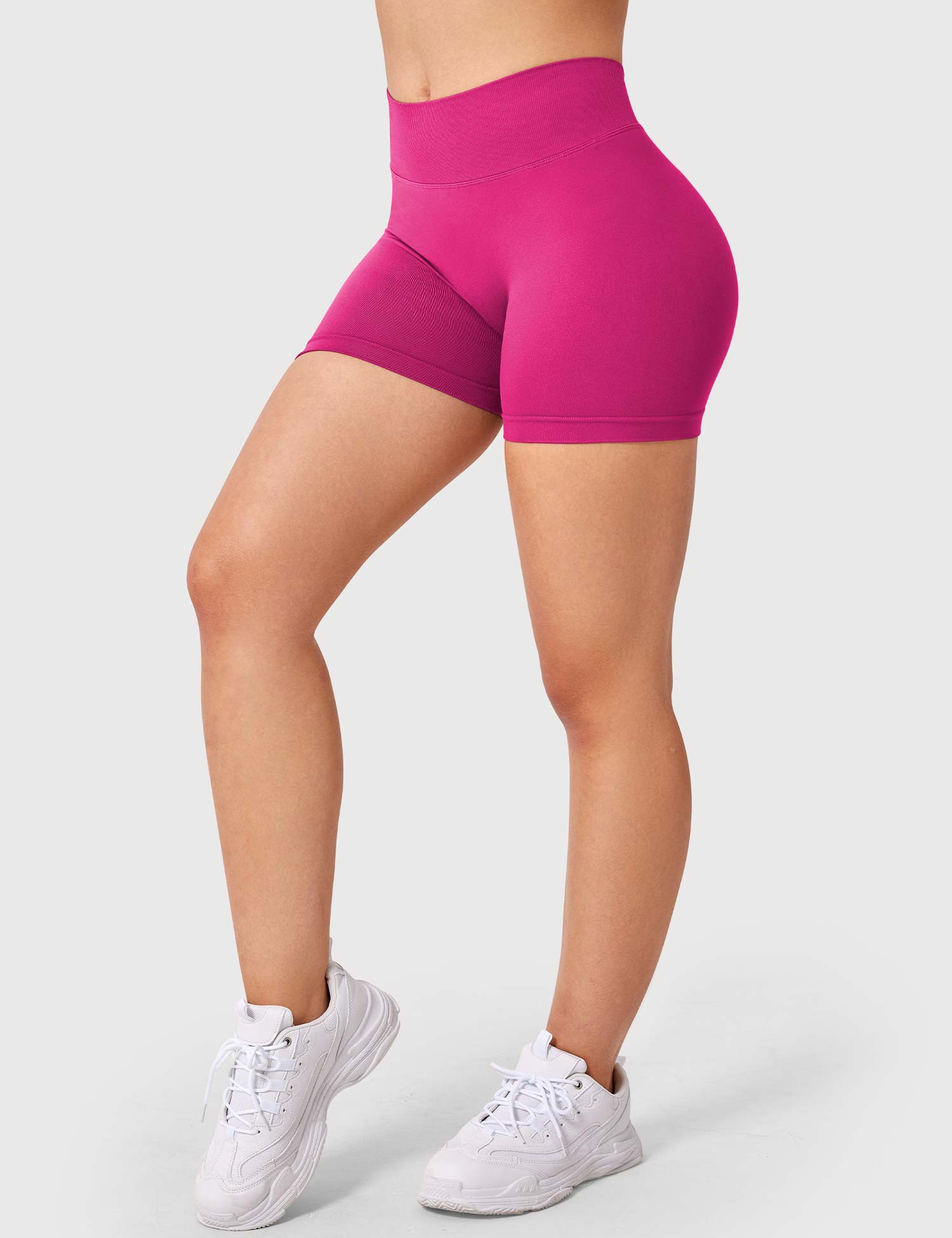 Lyne London™ |  V Cross Liz Seamless Shorts 3.6"
