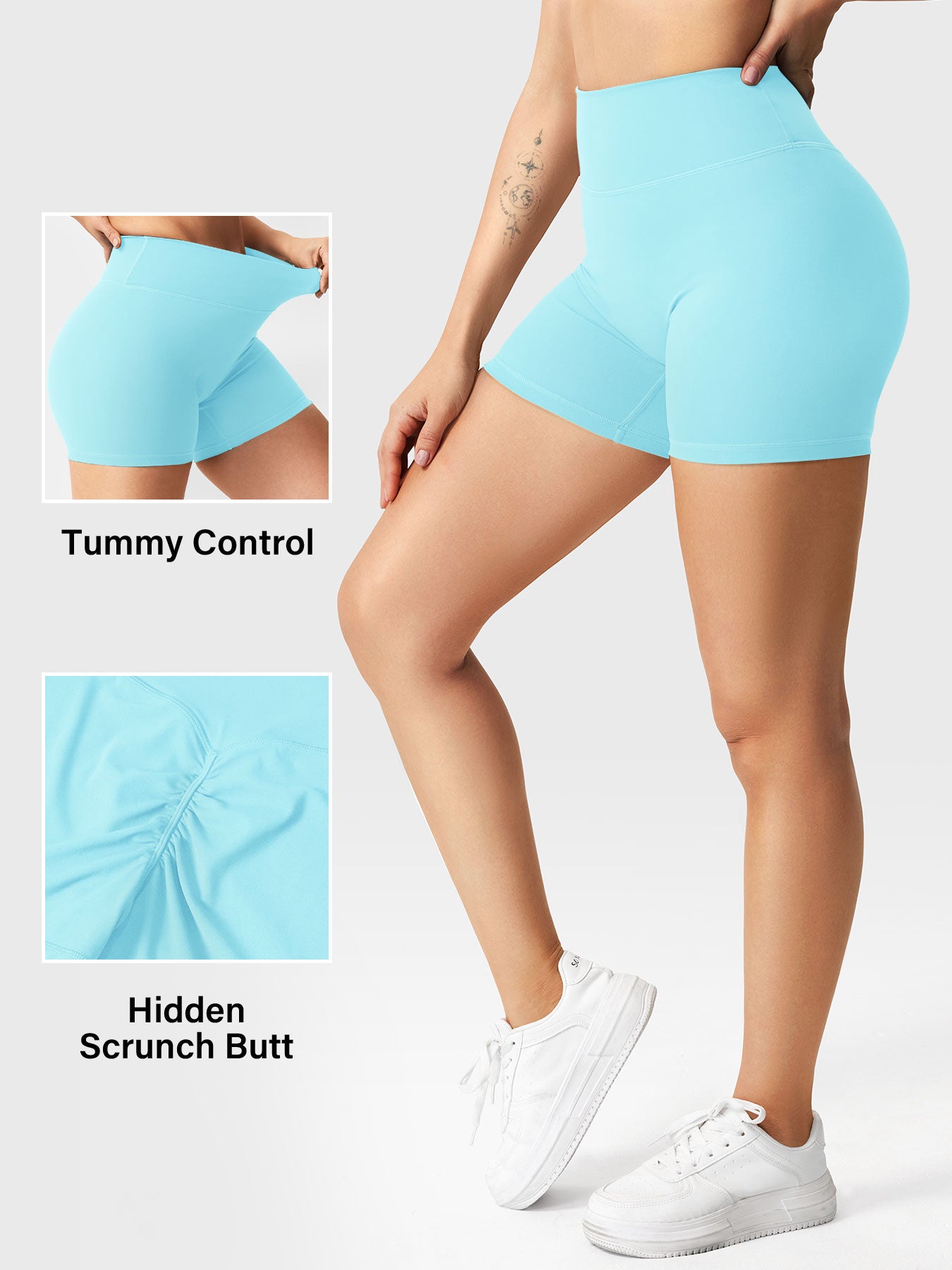 Lyne London™ | 4.5" Scrunch Shorts