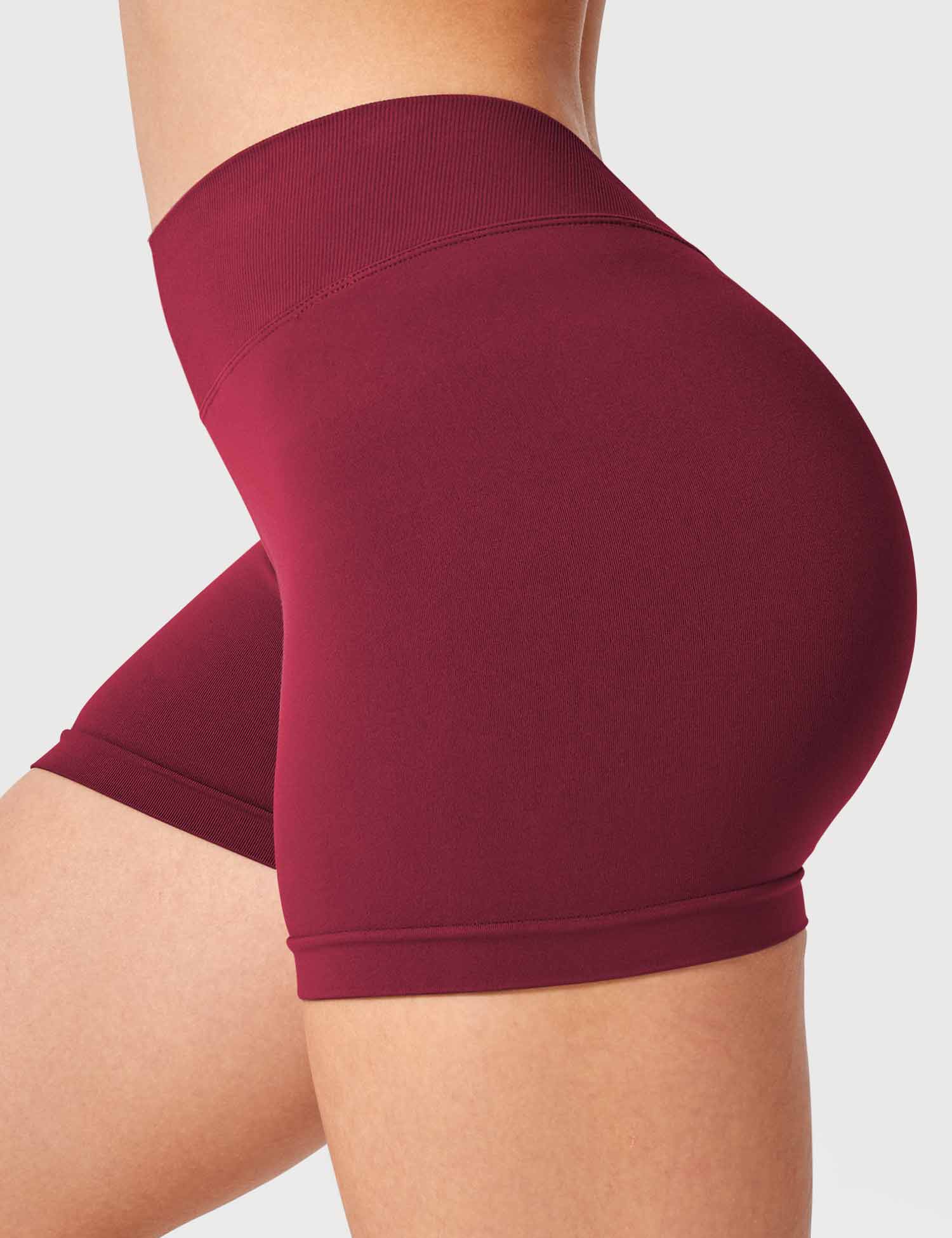Lyne London™ |  V Cross Liz Seamless Shorts 3.6"