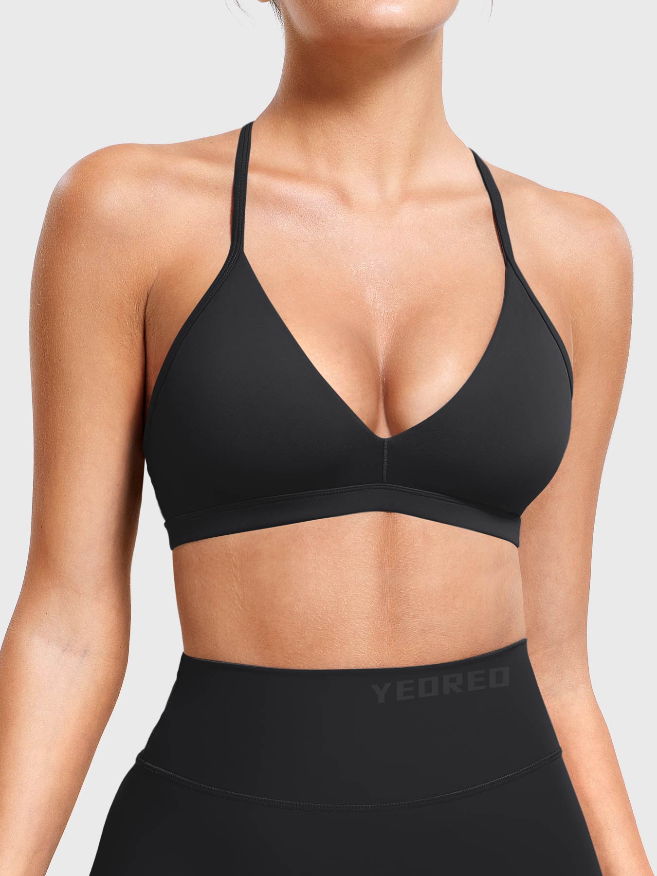 Lyne London™ | V Neck Sports Bra