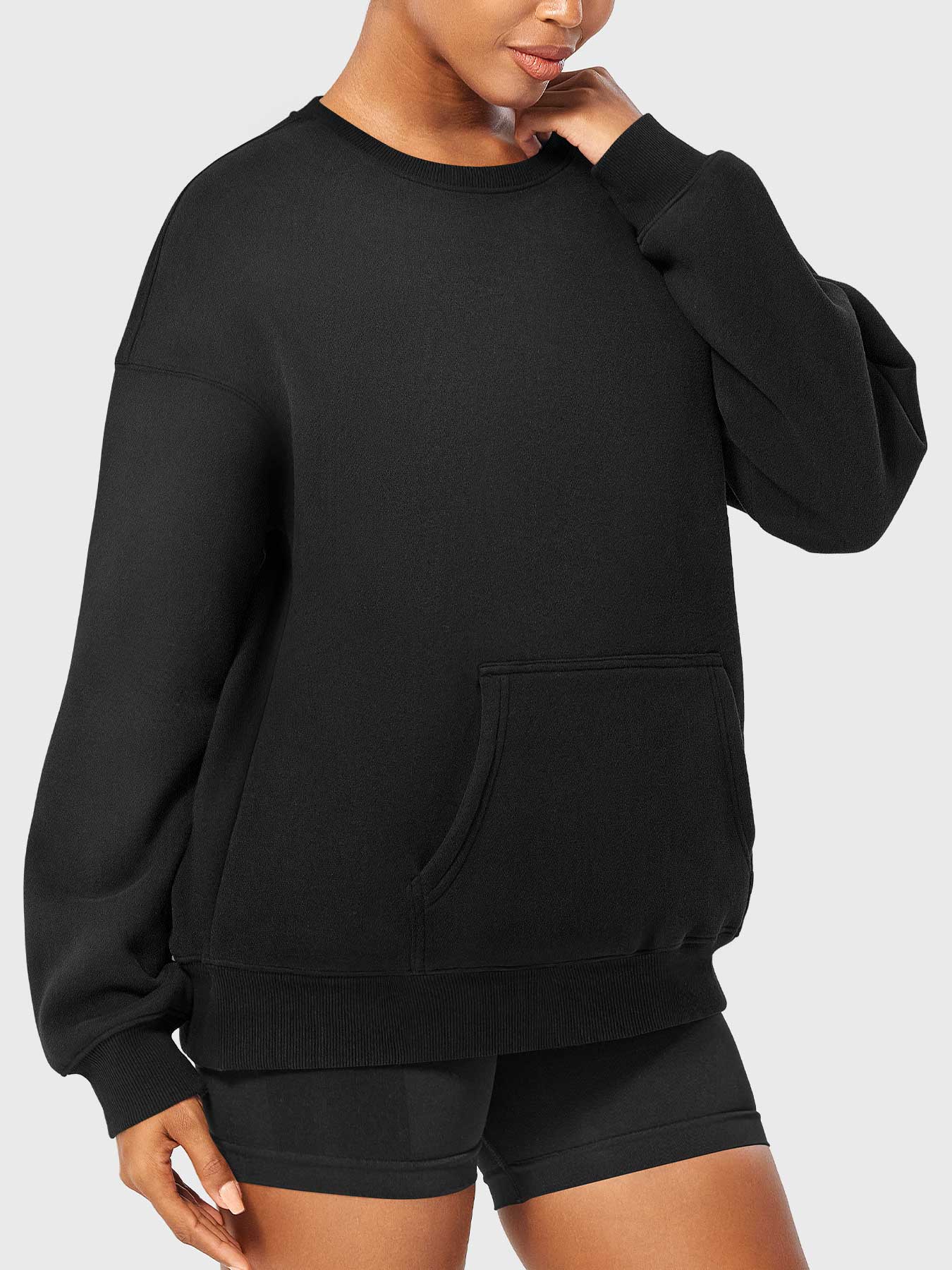 Lyne London™ | Oversized Fleece Sweatshirts