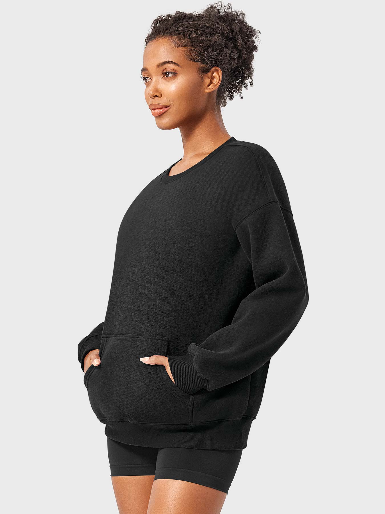 Lyne London™ | Oversized Fleece Sweatshirts
