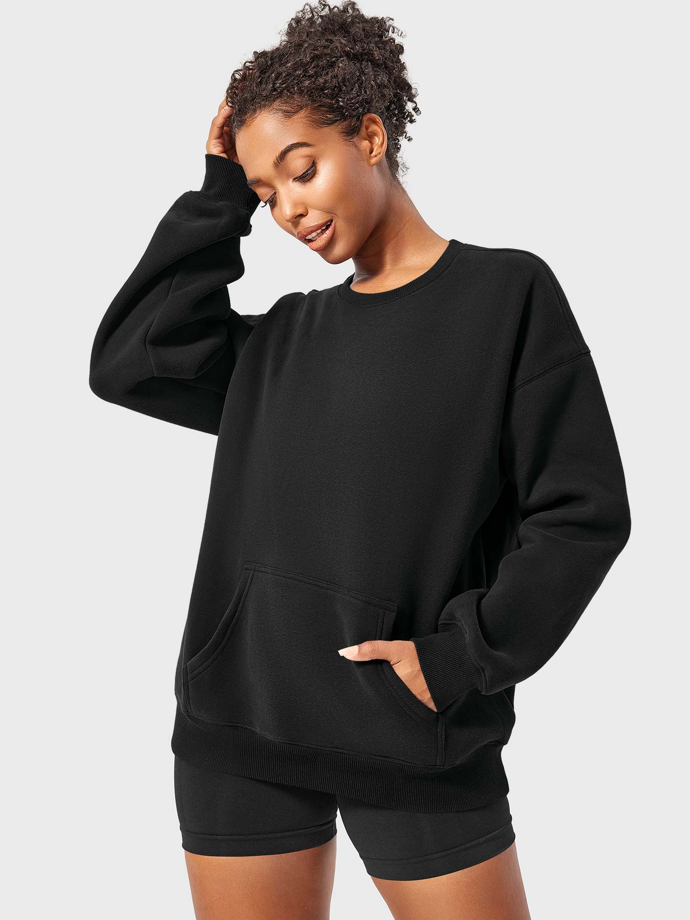 Lyne London™ | Oversized Fleece Sweatshirts