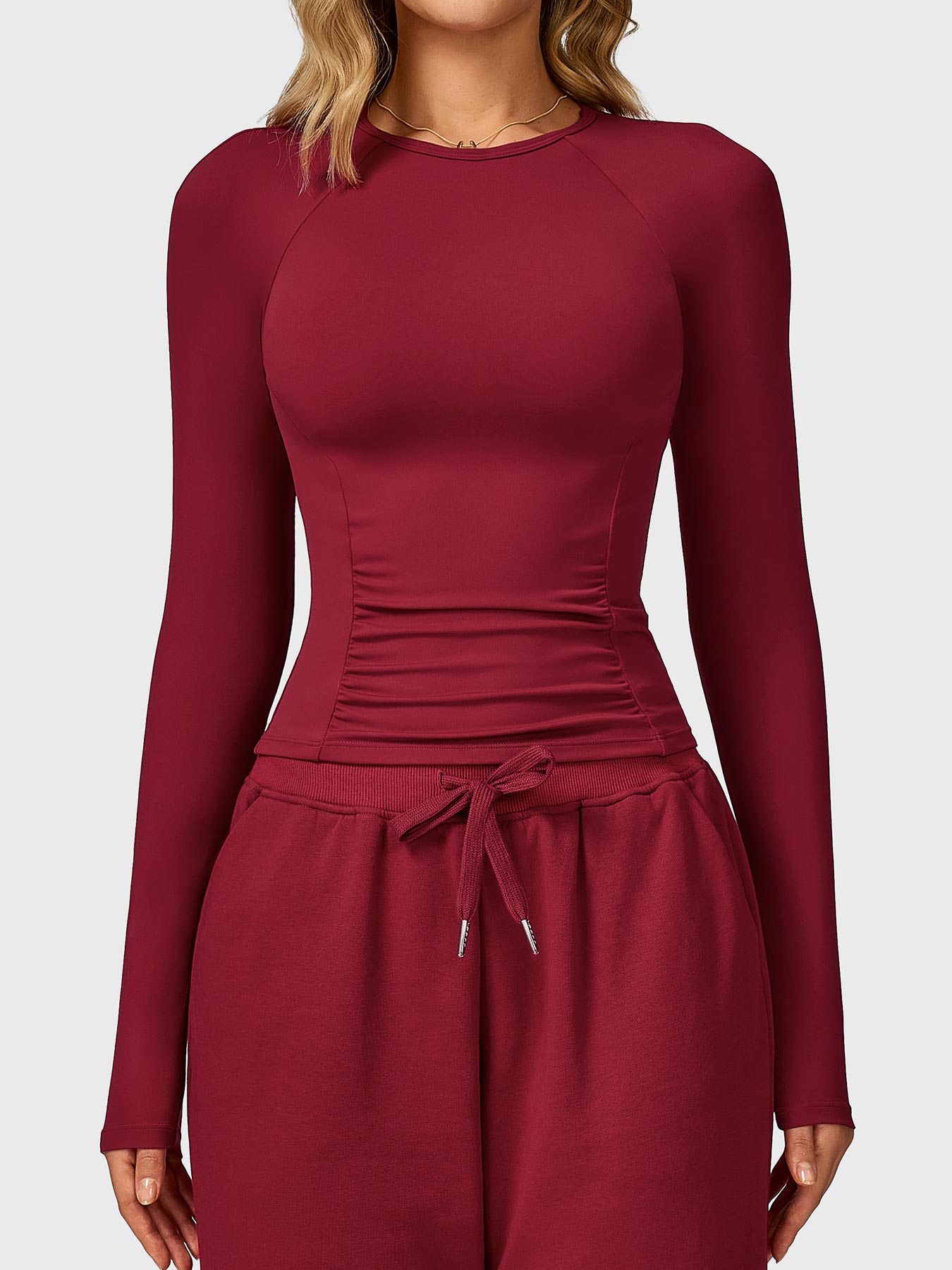 Lyne London™ | Sculpted Long Sleeves Top