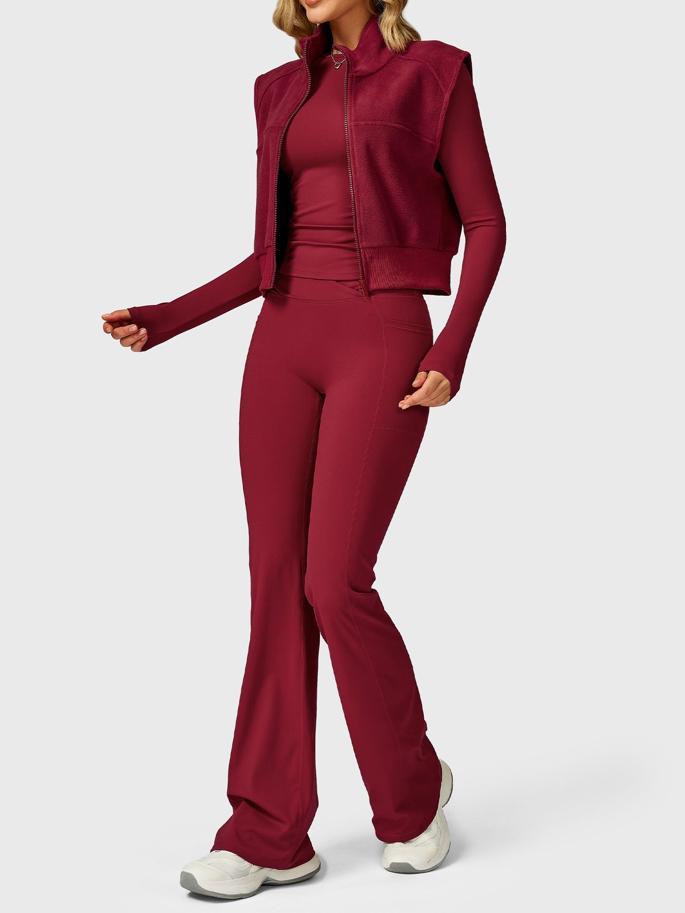 Lyne London™ | Cropped Fleece Vest