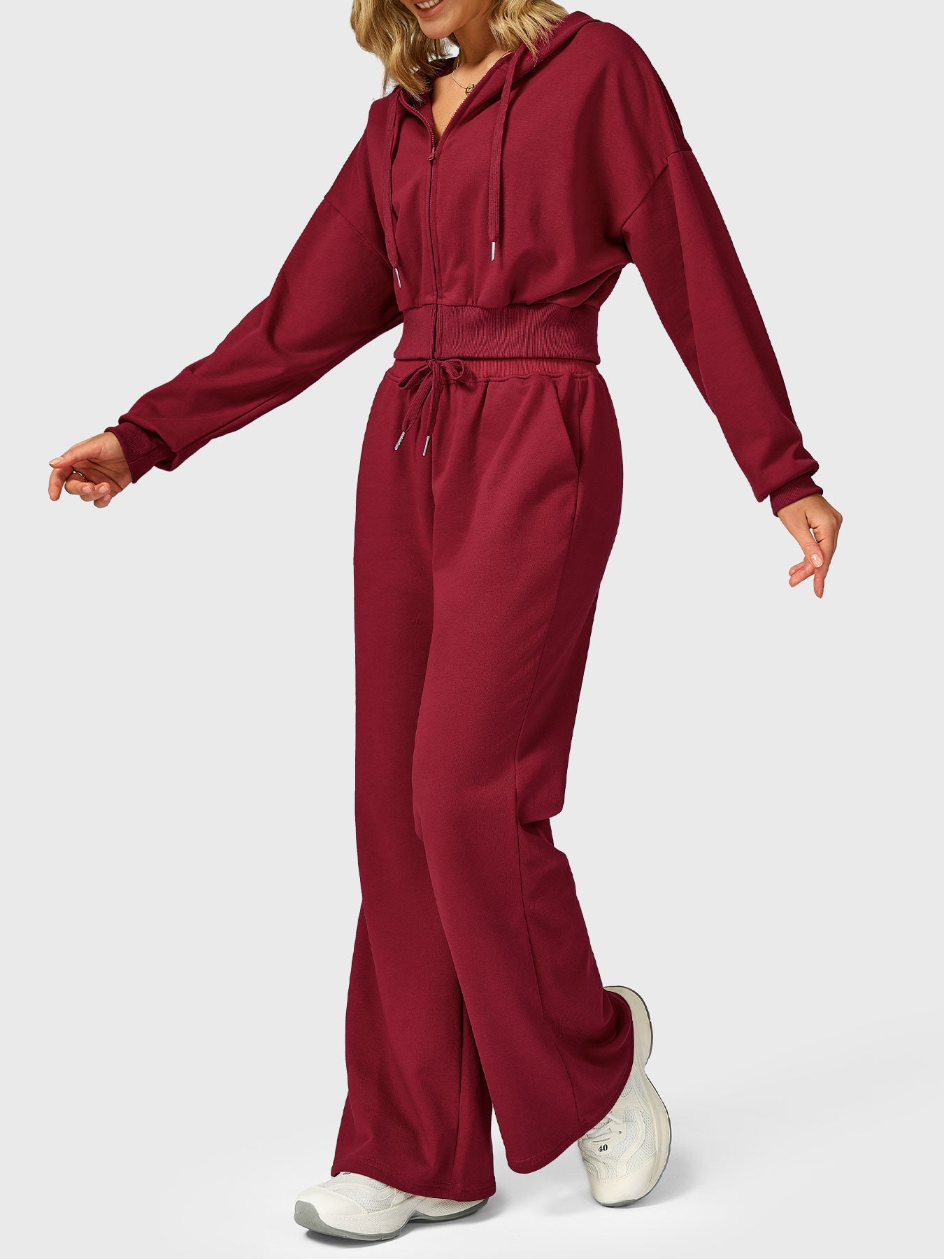 Lyne London™ | Cropped Zip Hoodie