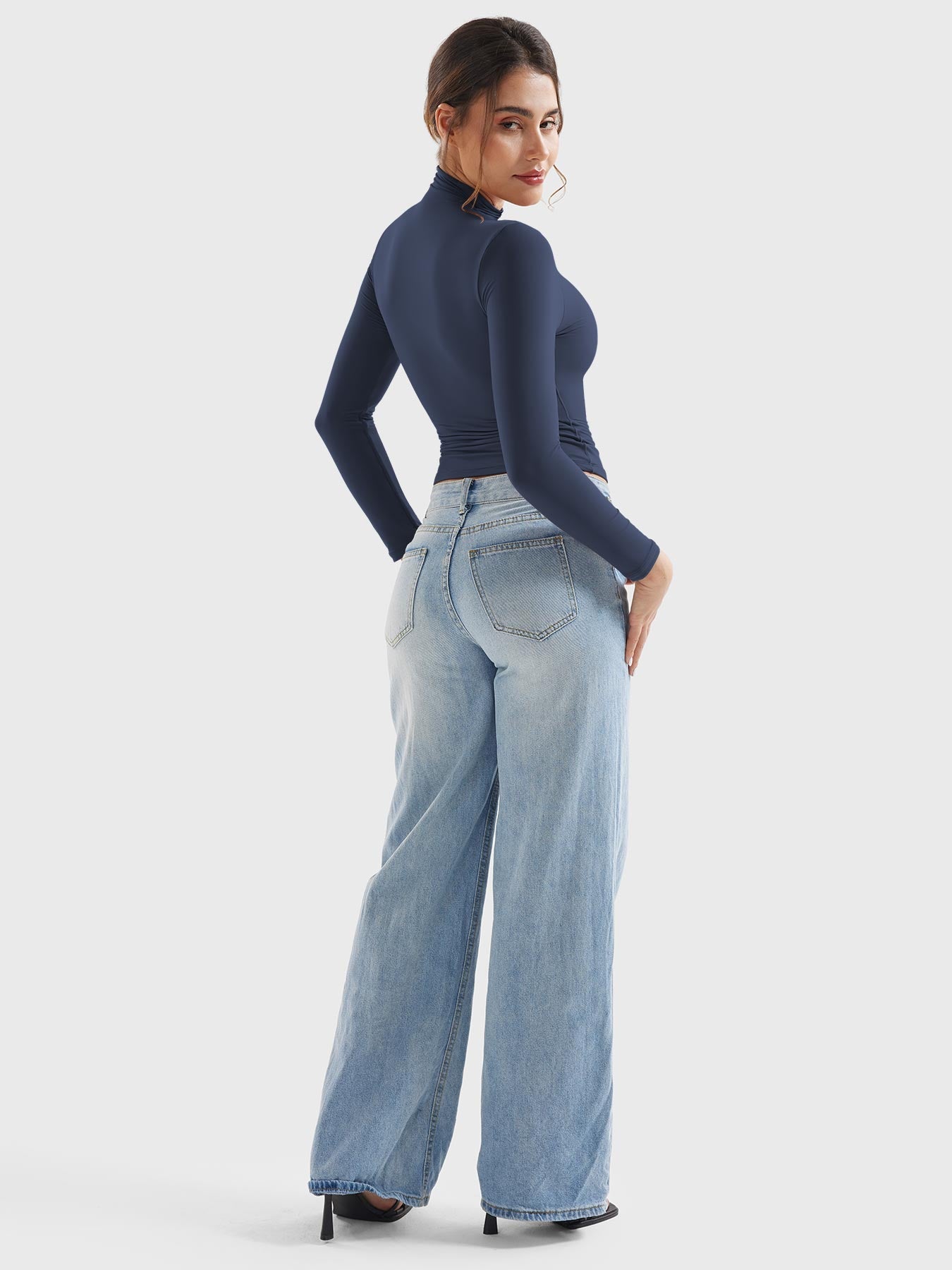 Lyne London™ | Turtle Neck Long Sleeves Shirts