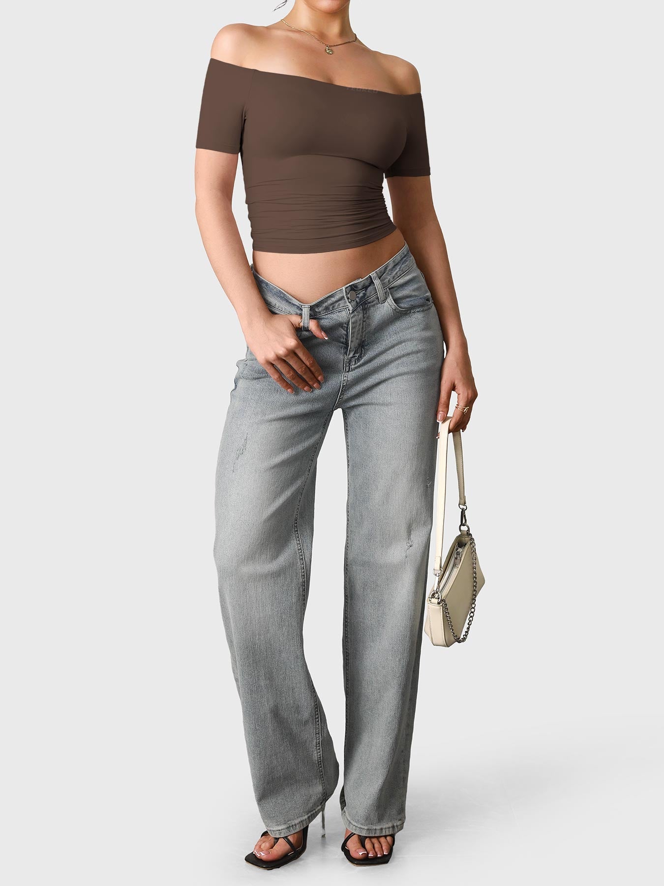 Lyne London™ | Off Shoulder Short Sleeves