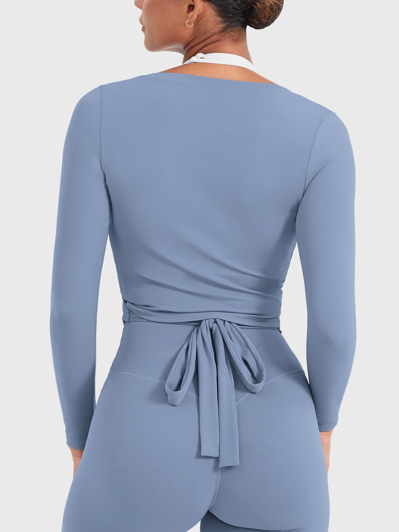 Lyne London™ | Long Sleeve Ballet Wrap Top