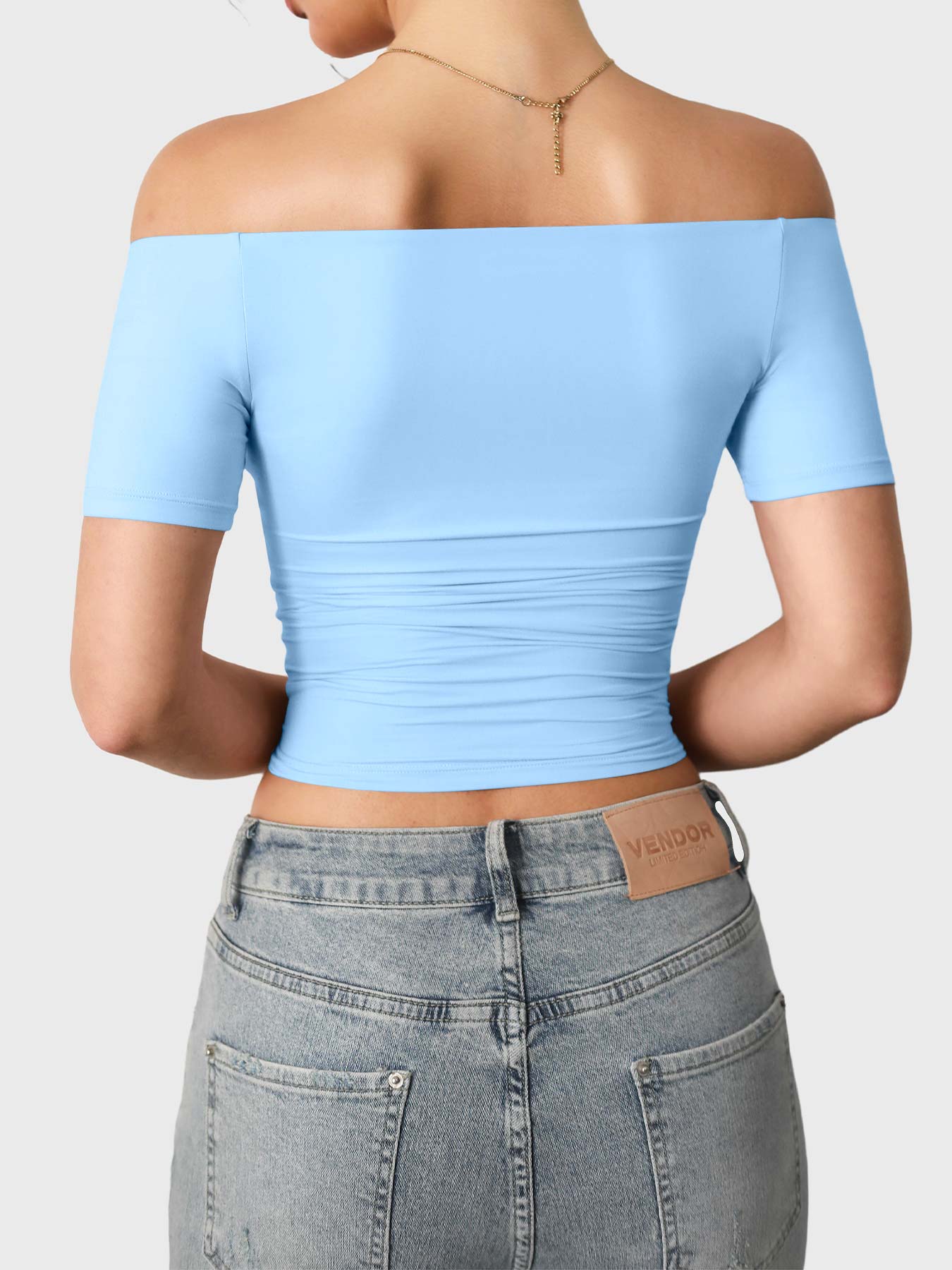 Lyne London™ | Off Shoulder Short Sleeves