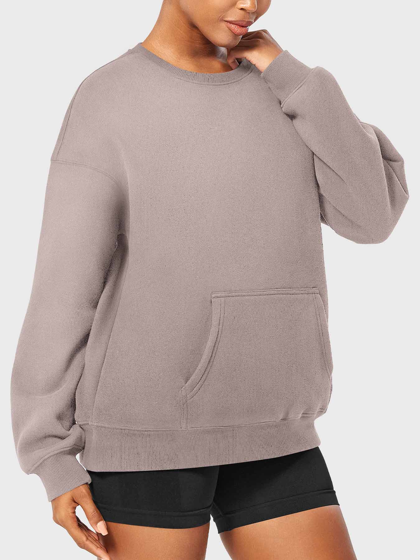 Lyne London™ | Oversized Fleece Sweatshirts