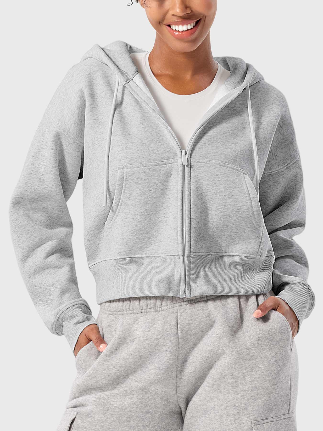 Lyne London™ | Zip Up Fleece Hoodies