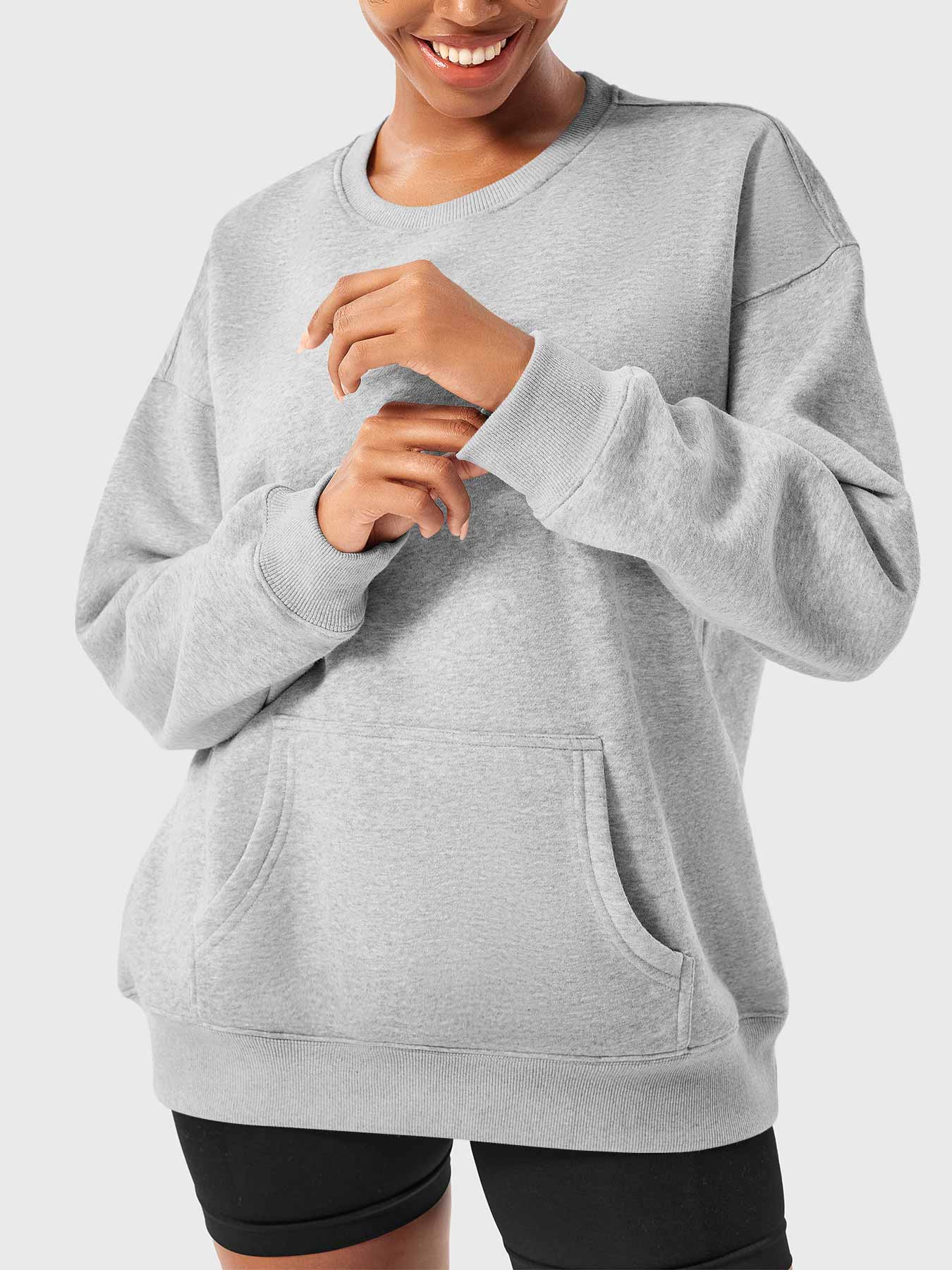 Lyne London™ | Oversized Fleece Sweatshirts