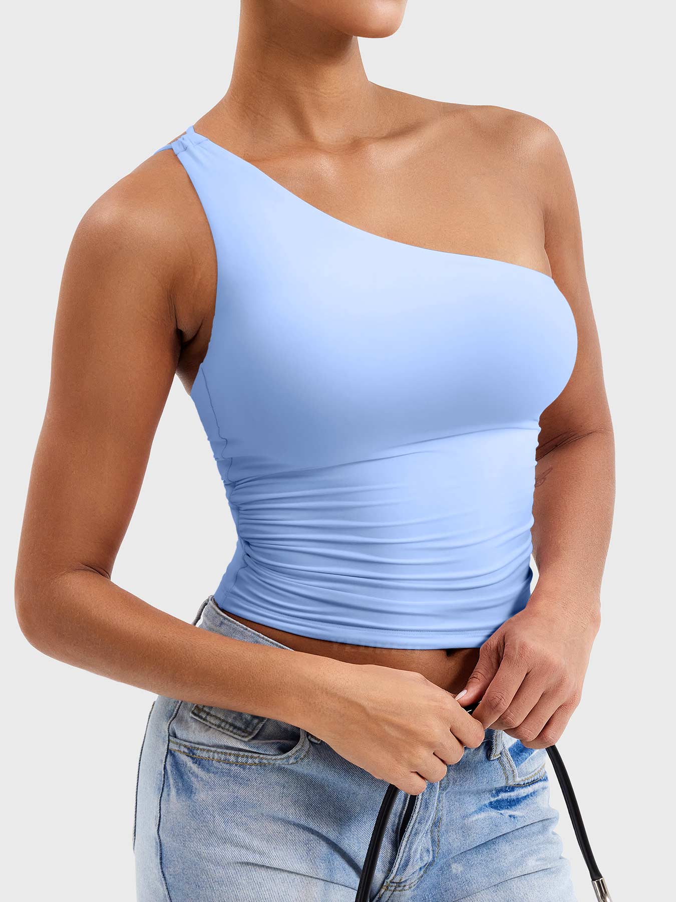 Lyne London™ | One Shoulder Tank Top