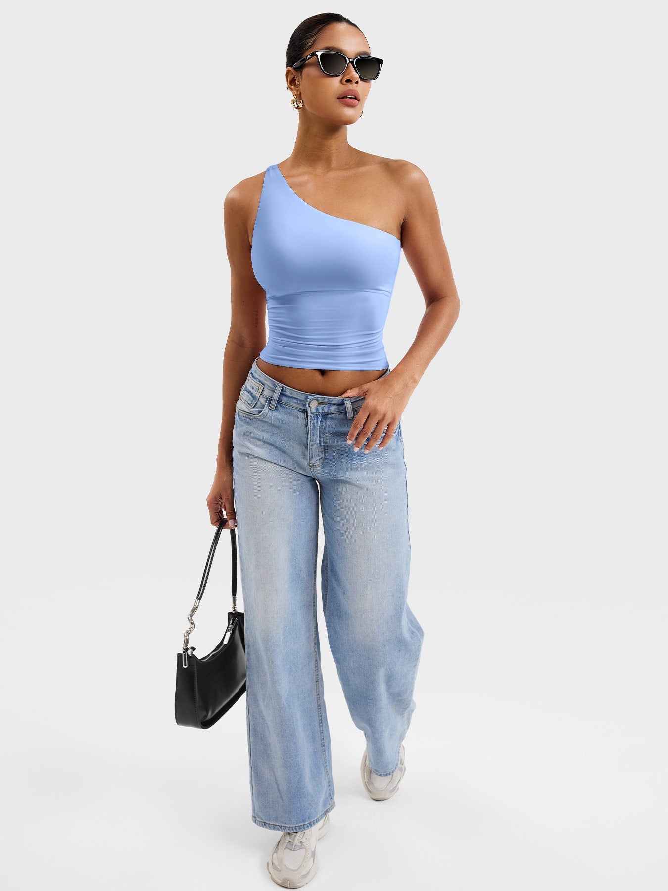 Lyne London™ | One Shoulder Tank Top