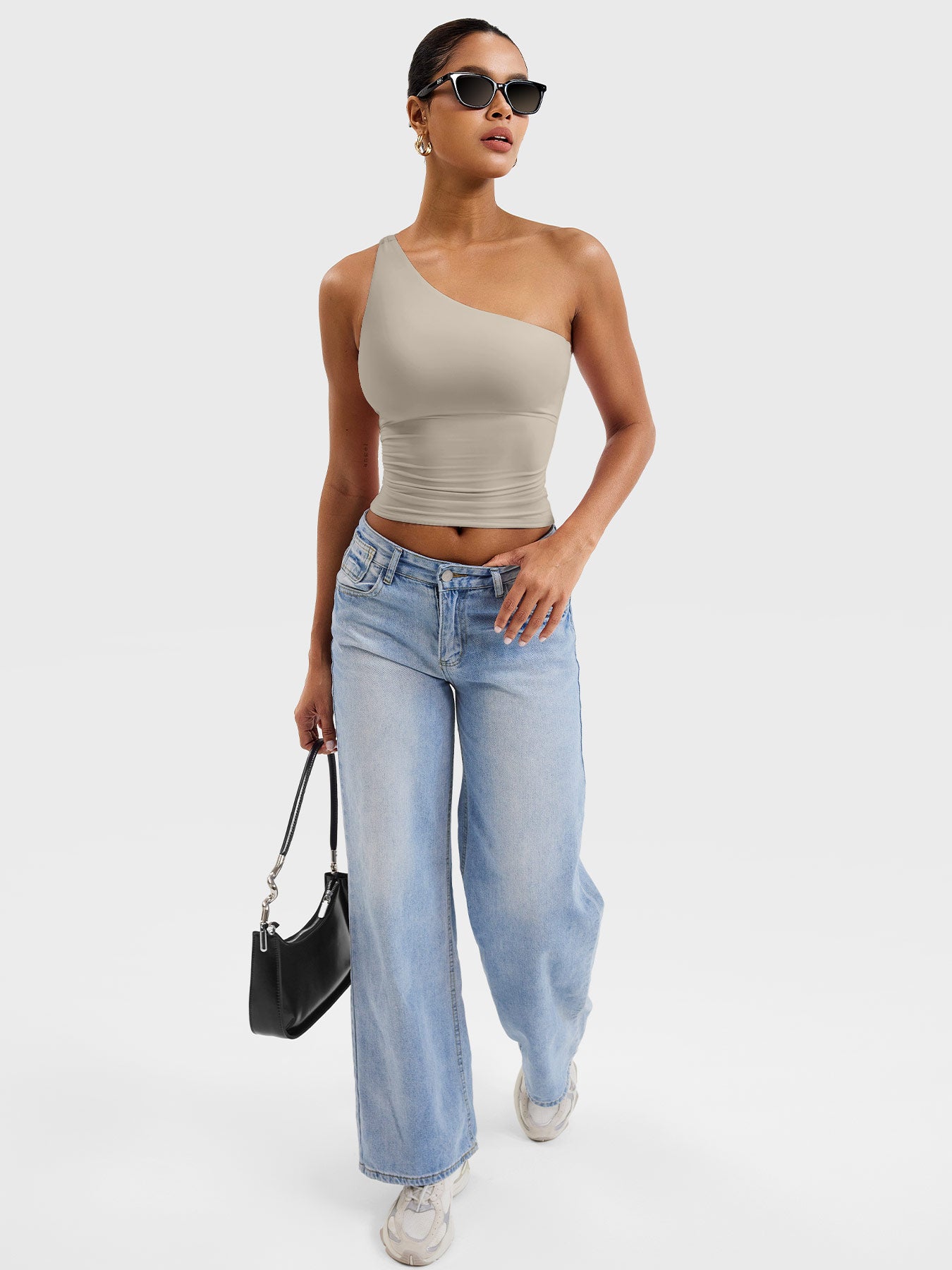 Lyne London™ | One Shoulder Tank Top