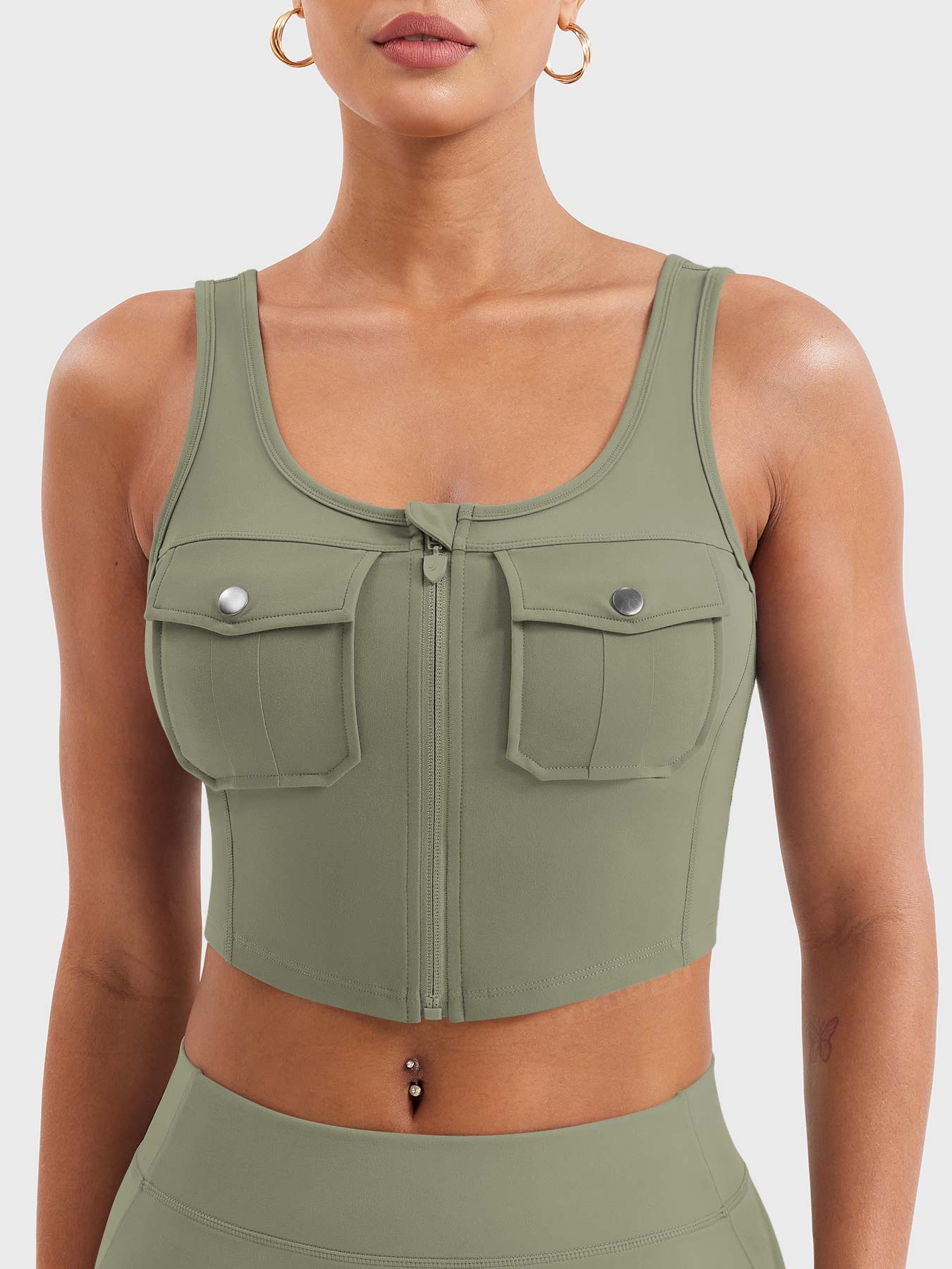 Lyne London™ | Cargo Crop Tank