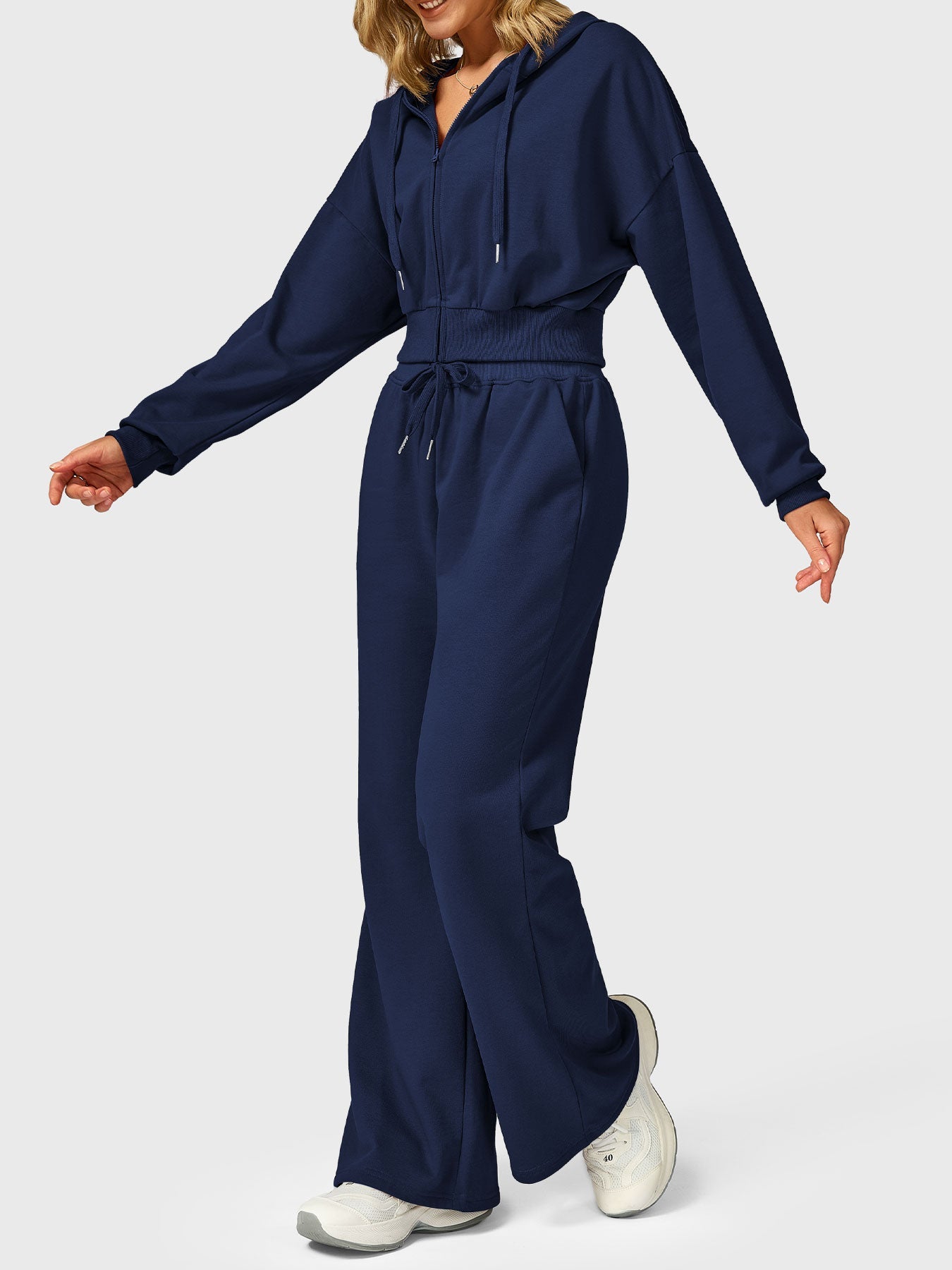 Lyne London™ | Cropped Zip Hoodie