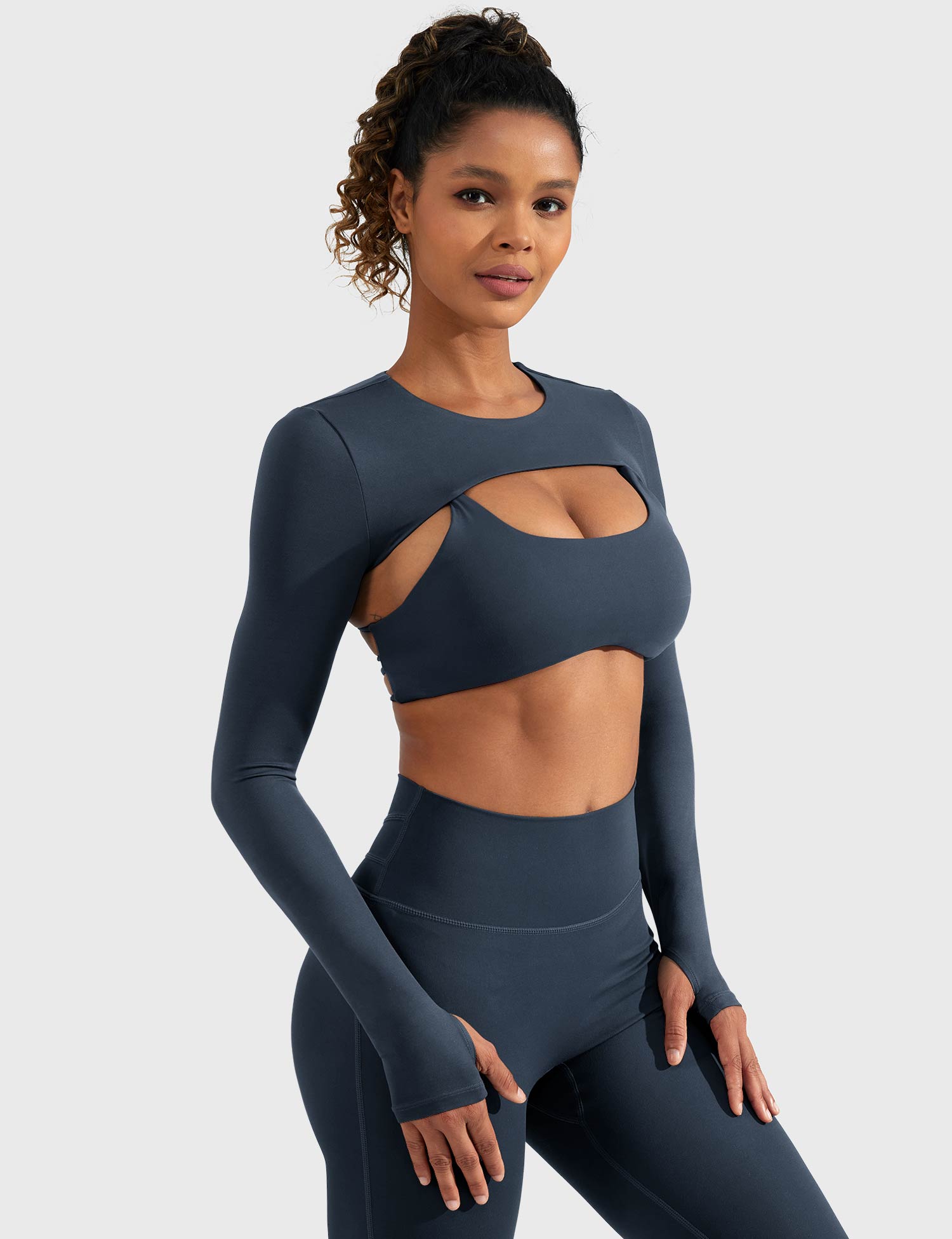 Lyne London™ | Long Sleeve Bolero Shrug