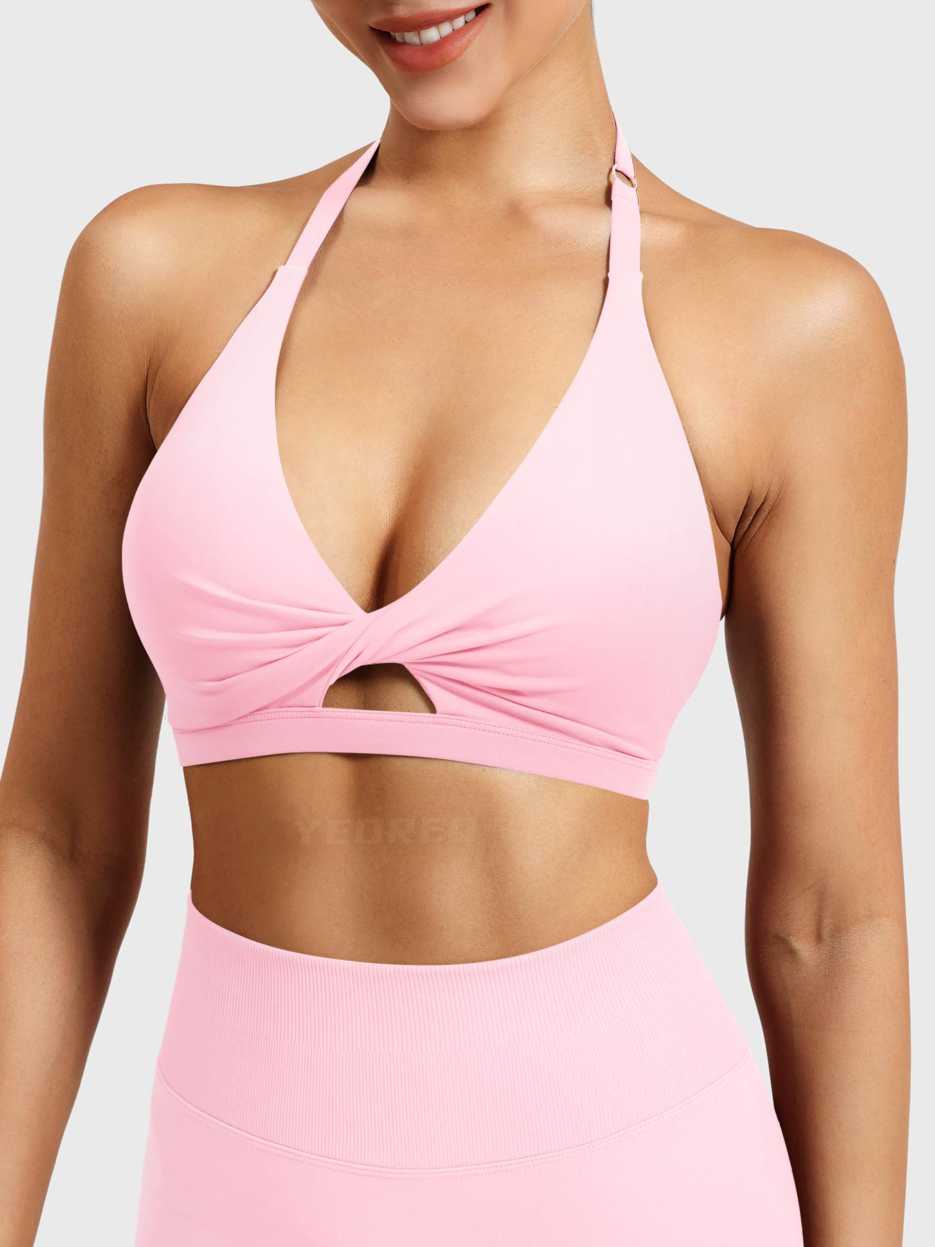 Lyne London™ | Twist Front Sports Bra
