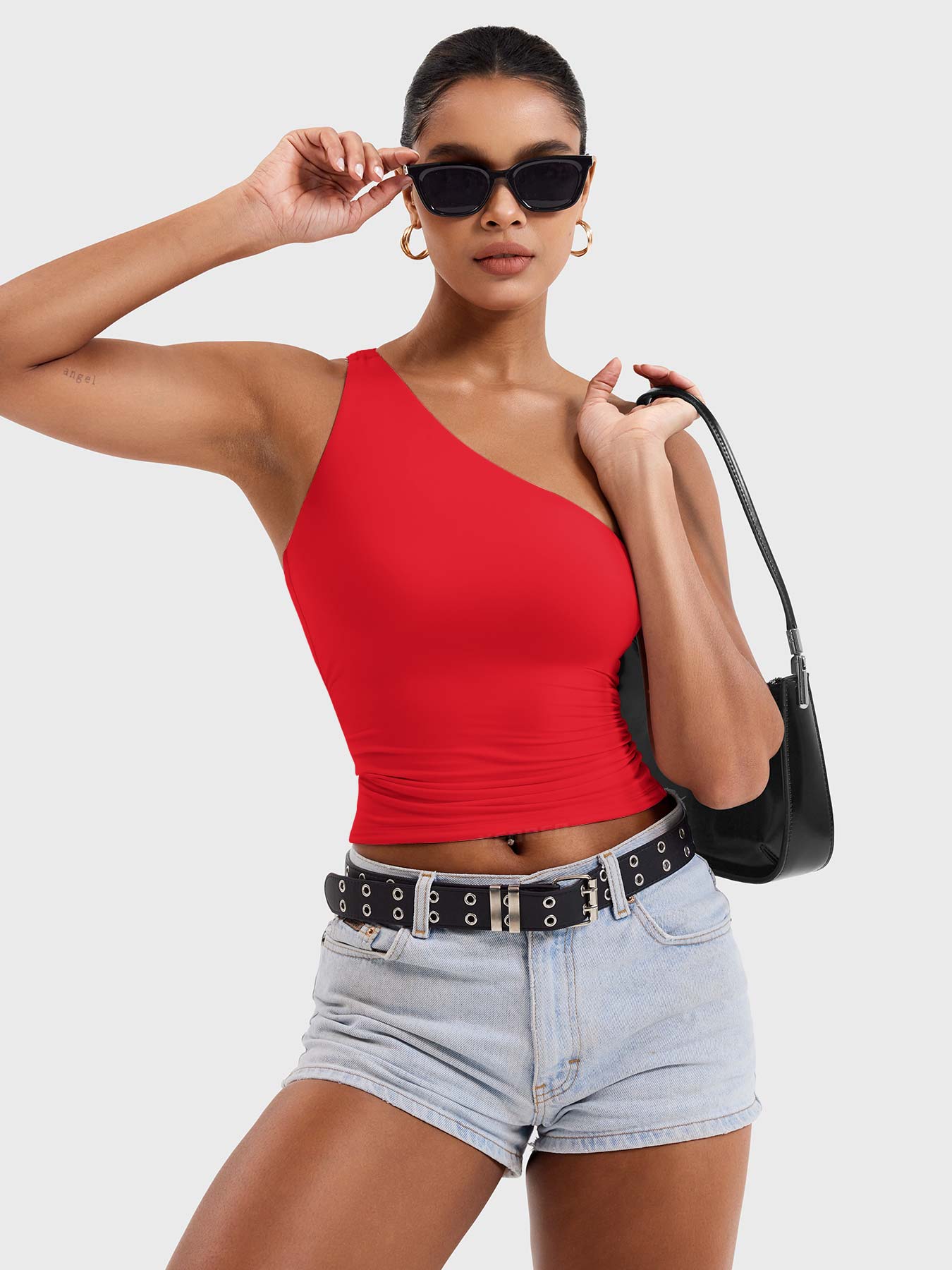 Lyne London™ | One Shoulder Tank Top