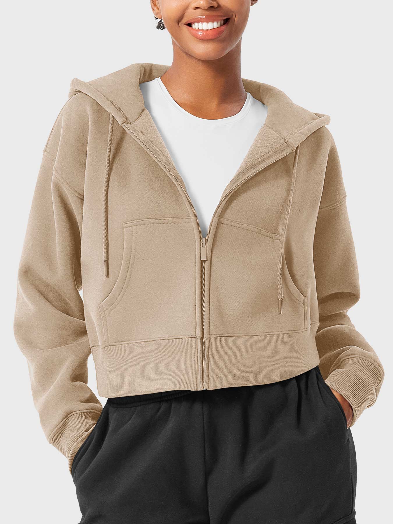 Lyne London™ | Zip Up Fleece Hoodies