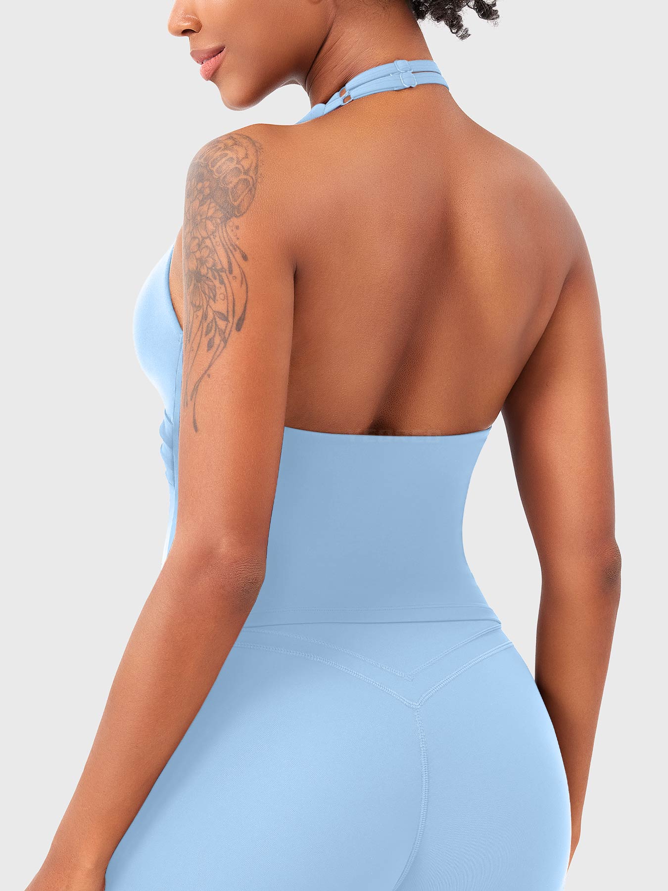 Lyne London™ |  V Neck Halter Tank