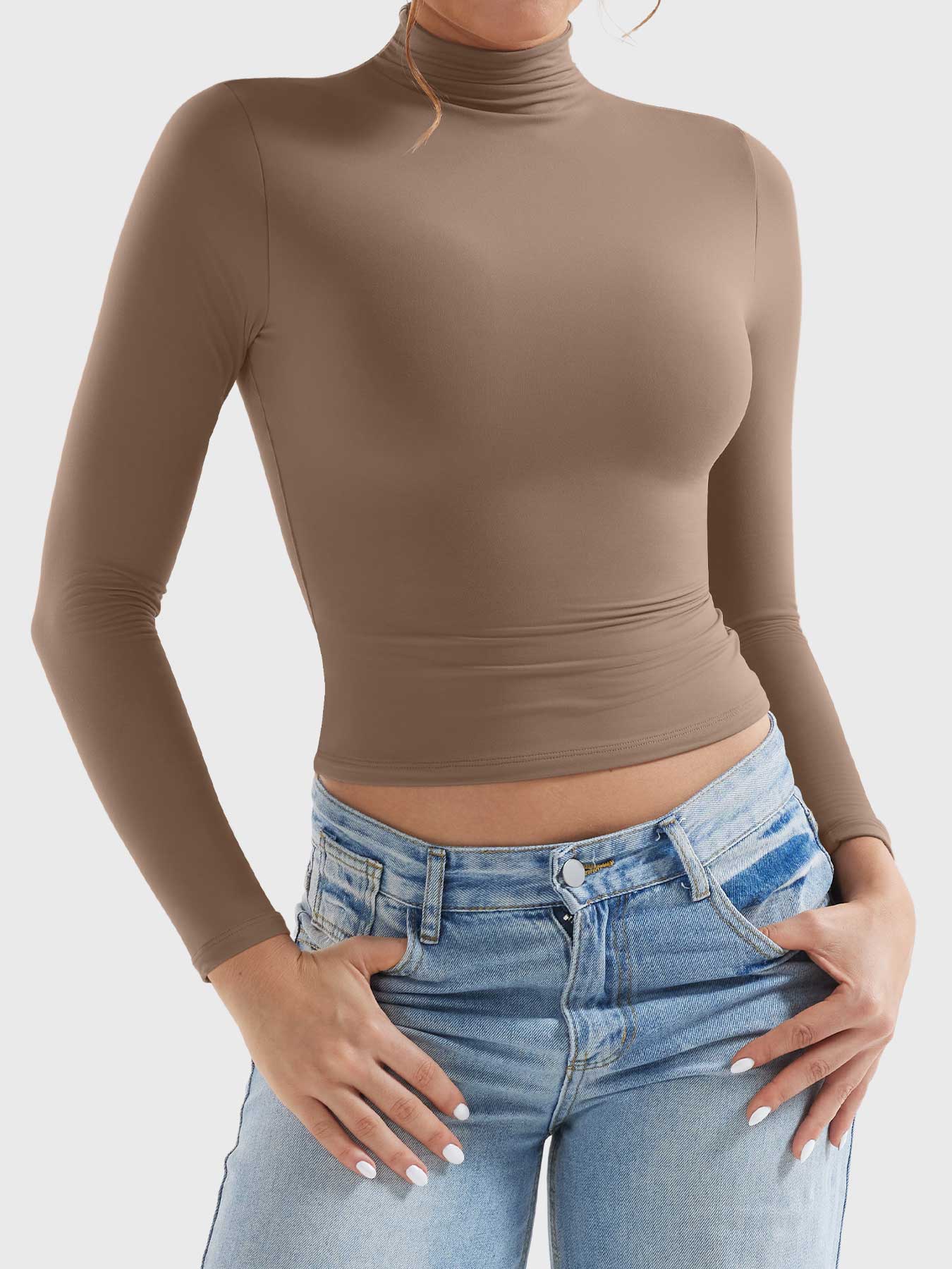 Lyne London™ | Turtle Neck Long Sleeves Shirts