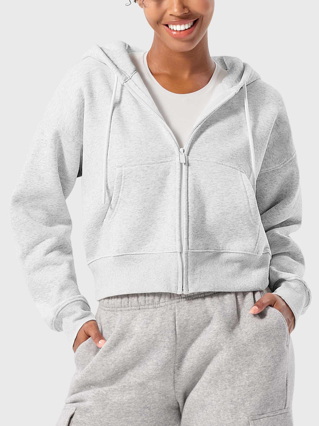 Lyne London™ | Zip Up Fleece Hoodies