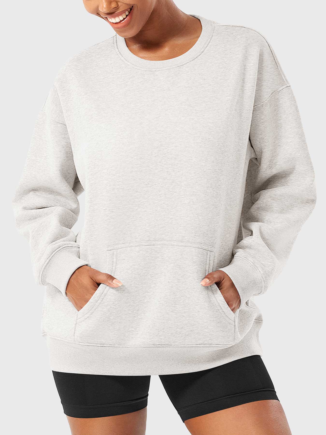Lyne London™ | Oversized Fleece Sweatshirts