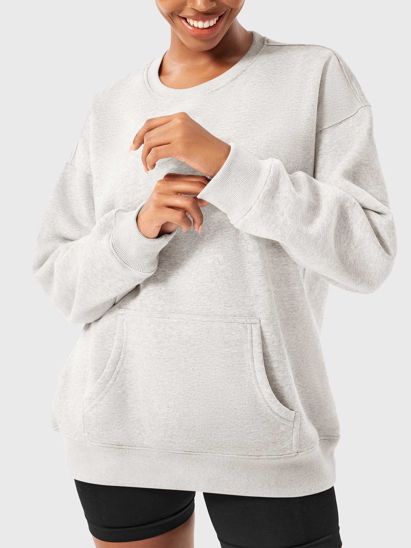 Lyne London™ | Oversized Fleece Sweatshirts